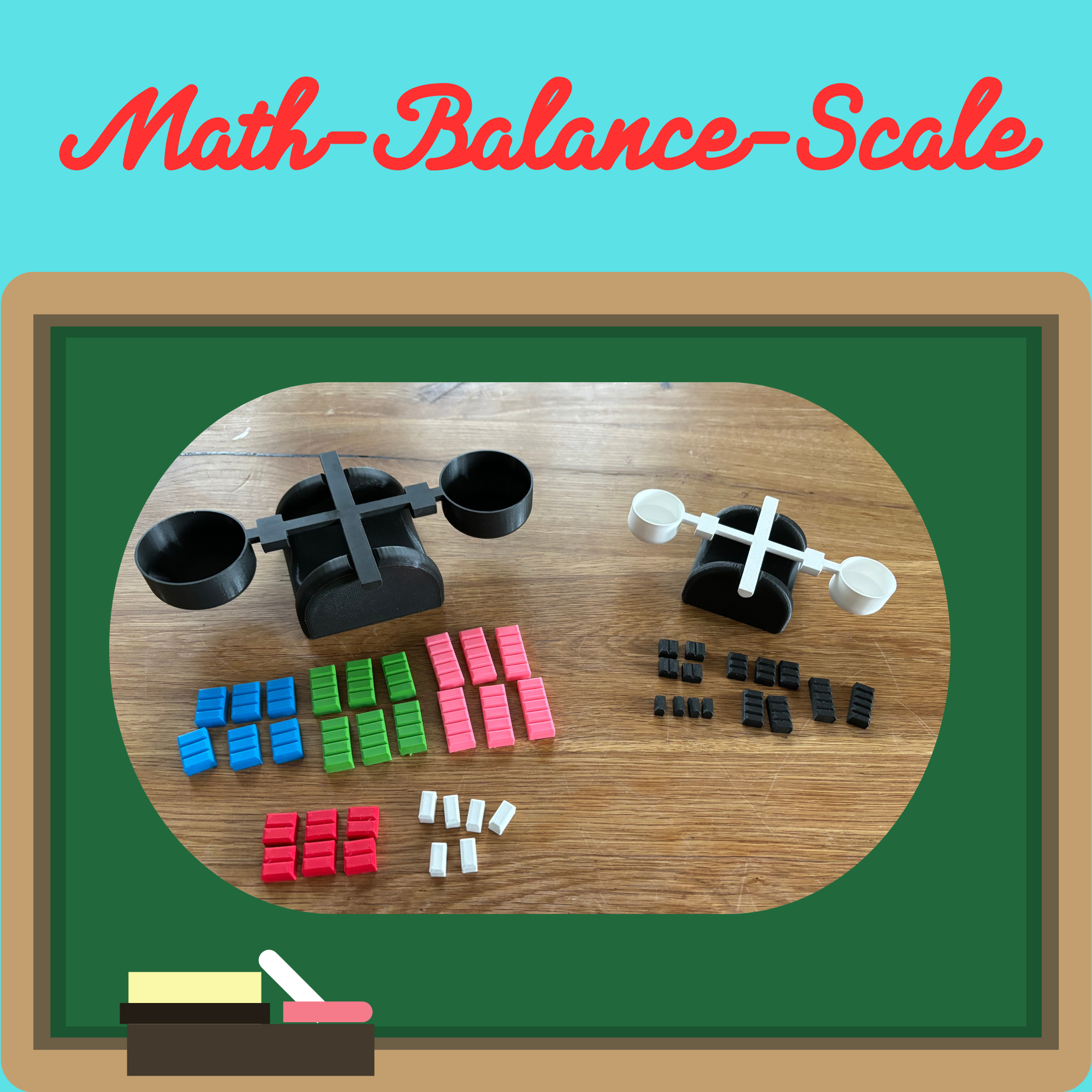 Math-Balance-Scale/Zahlenwaage