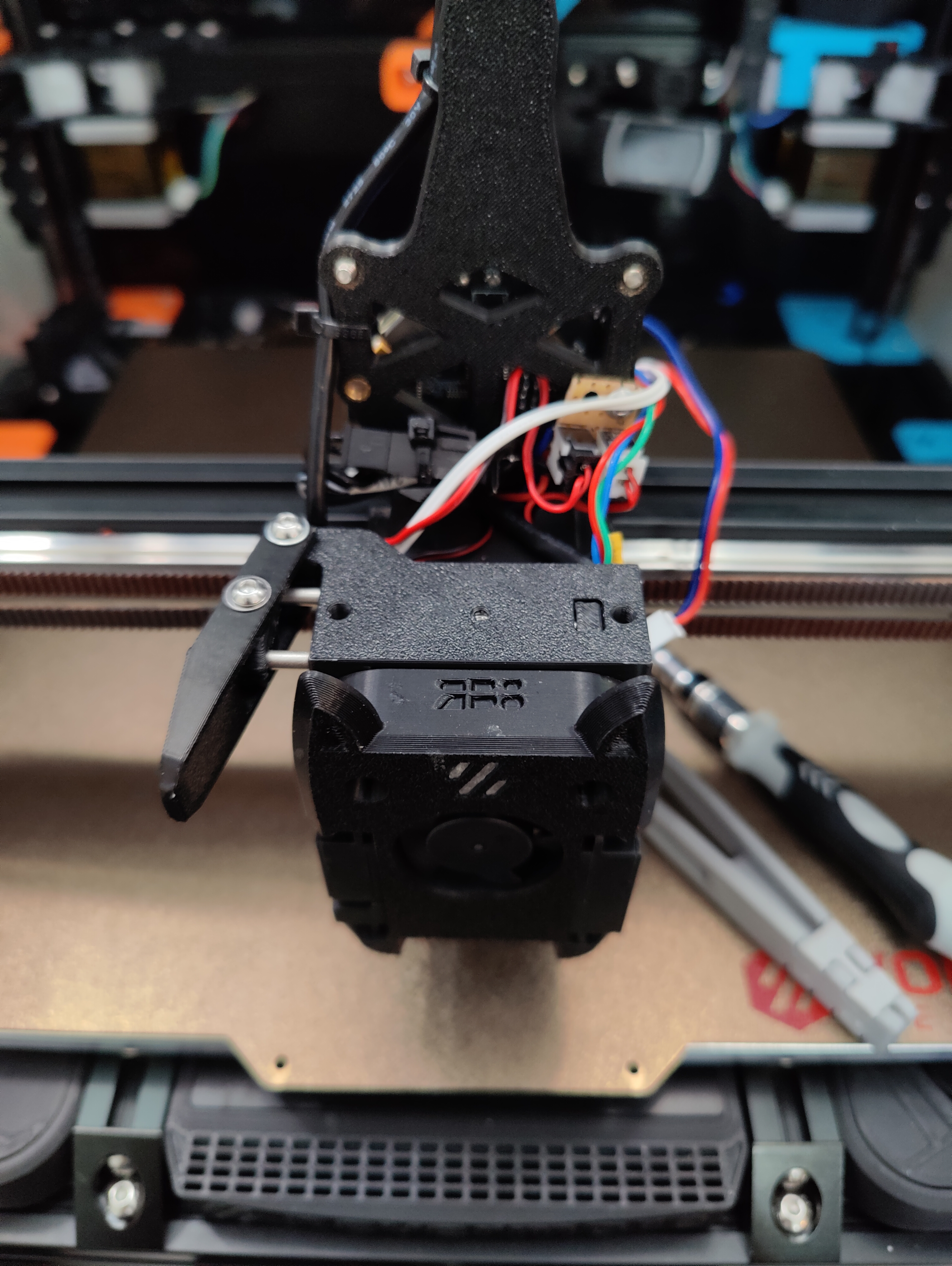 Filamentcutter For Dragonburner/Rapidburner and Sherpa mini/Orbiter V2 levered