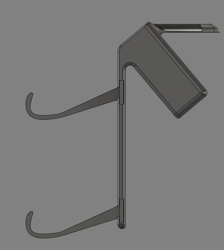 Miniatura 4 do modelo 3D Bedside Table Remote and Controller Organizer V3