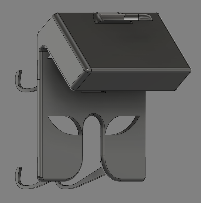 Miniatura 5 do modelo 3D Bedside Table Remote and Controller Organizer V3