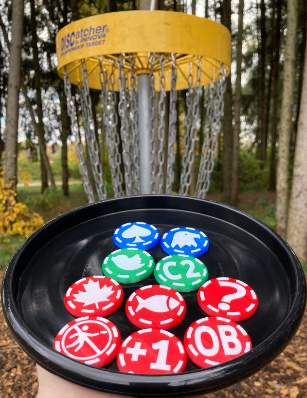 Disc Golf Chips Game