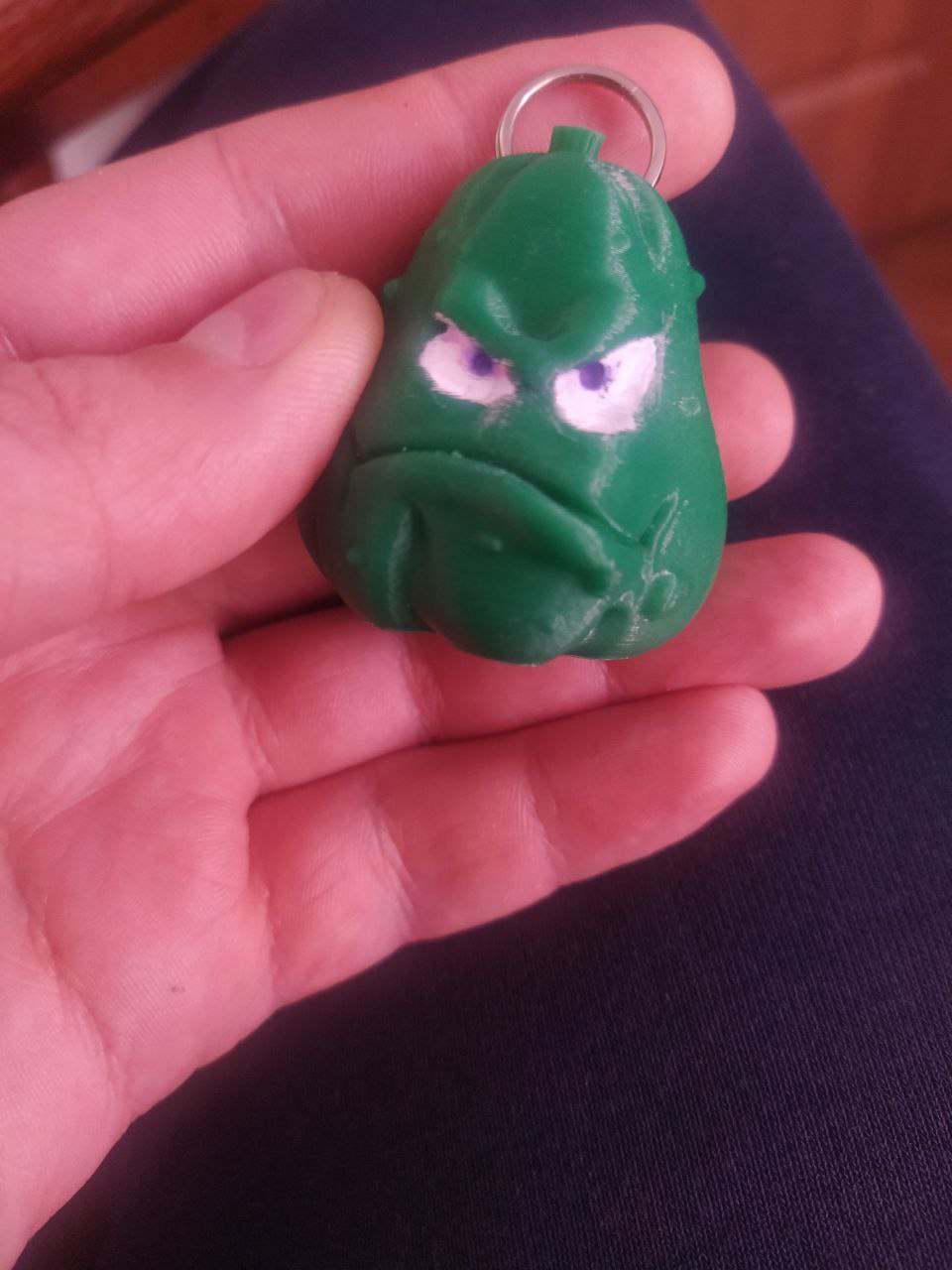 Plants VS Zombies Squash keychain