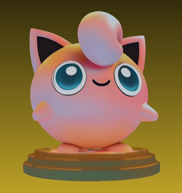 Jigglipuff 3d model printable