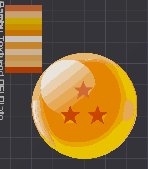 Dragon Ball Z (Dragon balls 3) Sticker
