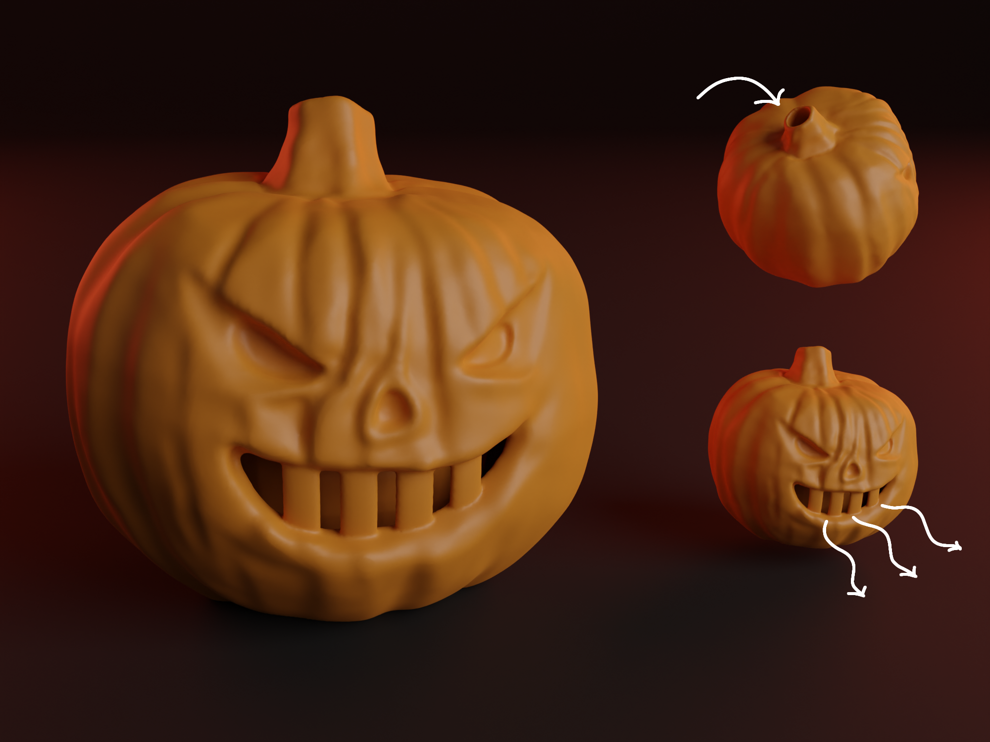 Pumpkin death whistle