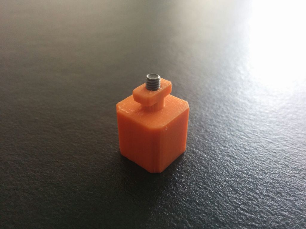 Linear guide stopper for 20x20 aluminium profile by b166er Download