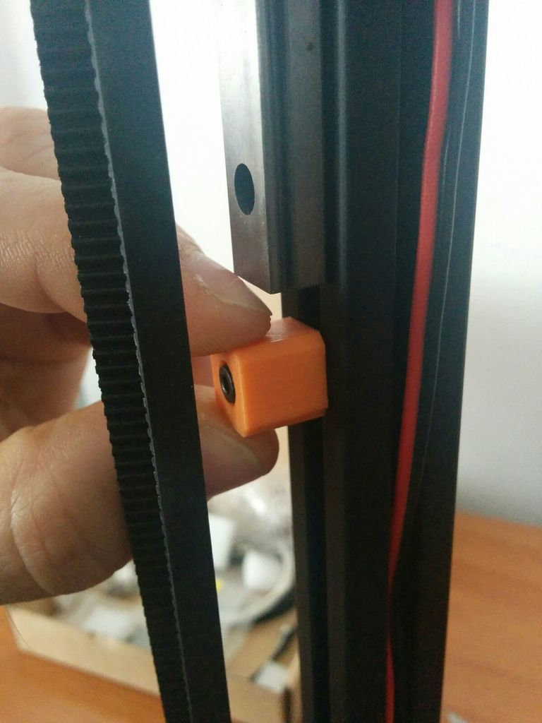 Linear guide stopper for 20x20 aluminium profile by b166er Download