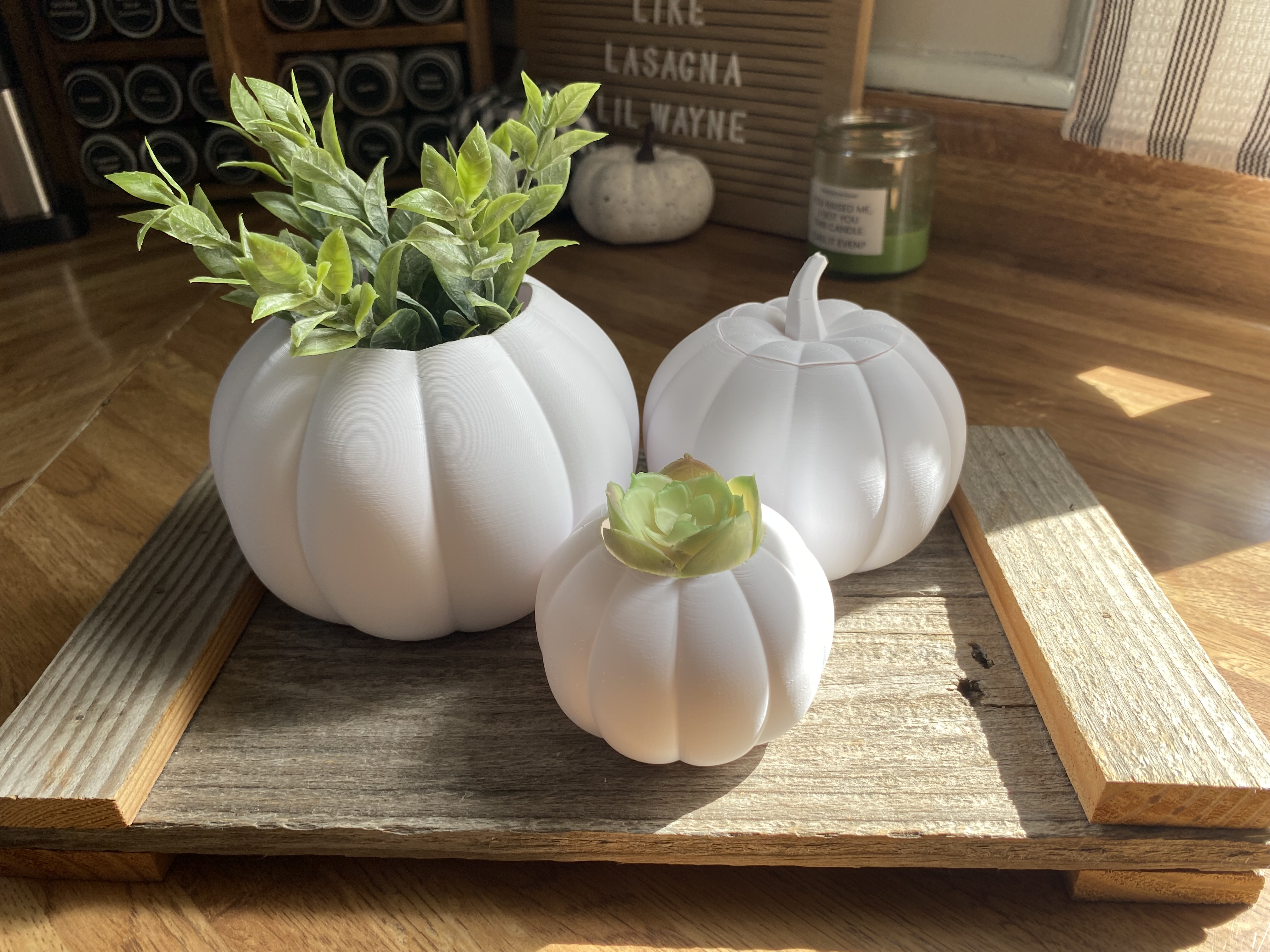 The Pumpkin Trio