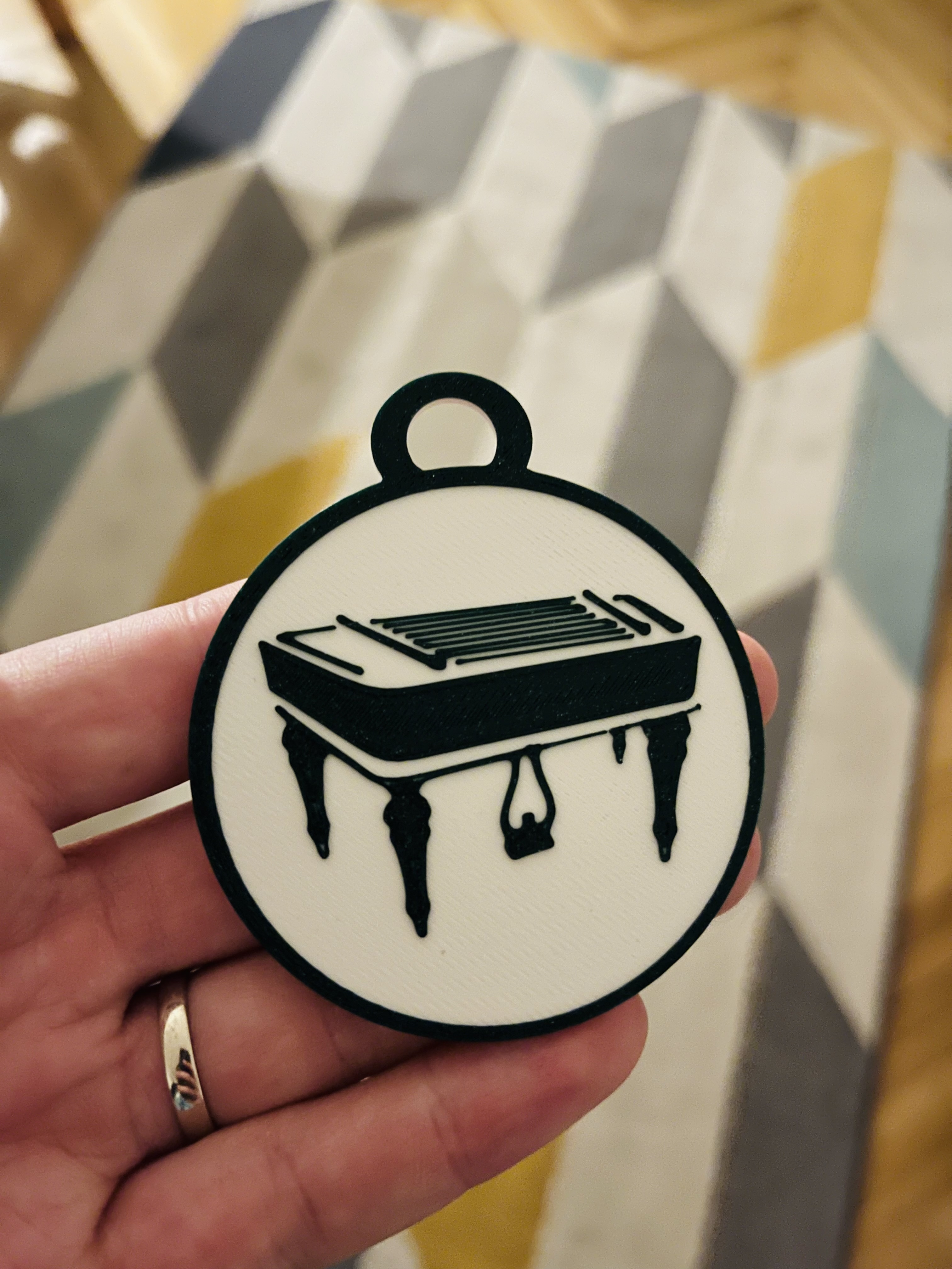 Ornament of musical instrument - CIMBALOM