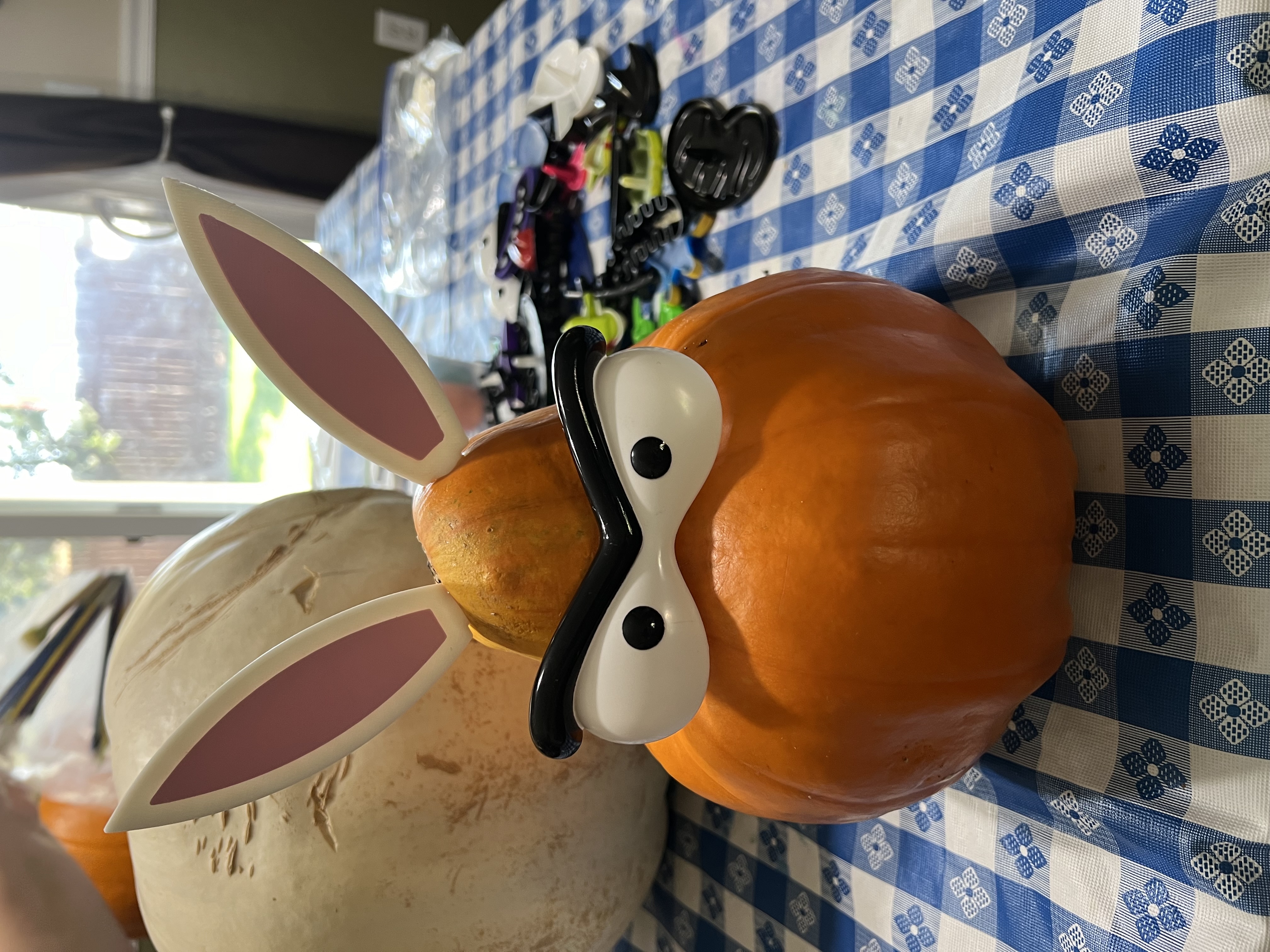 Rabbit Ears for a Pumpkin