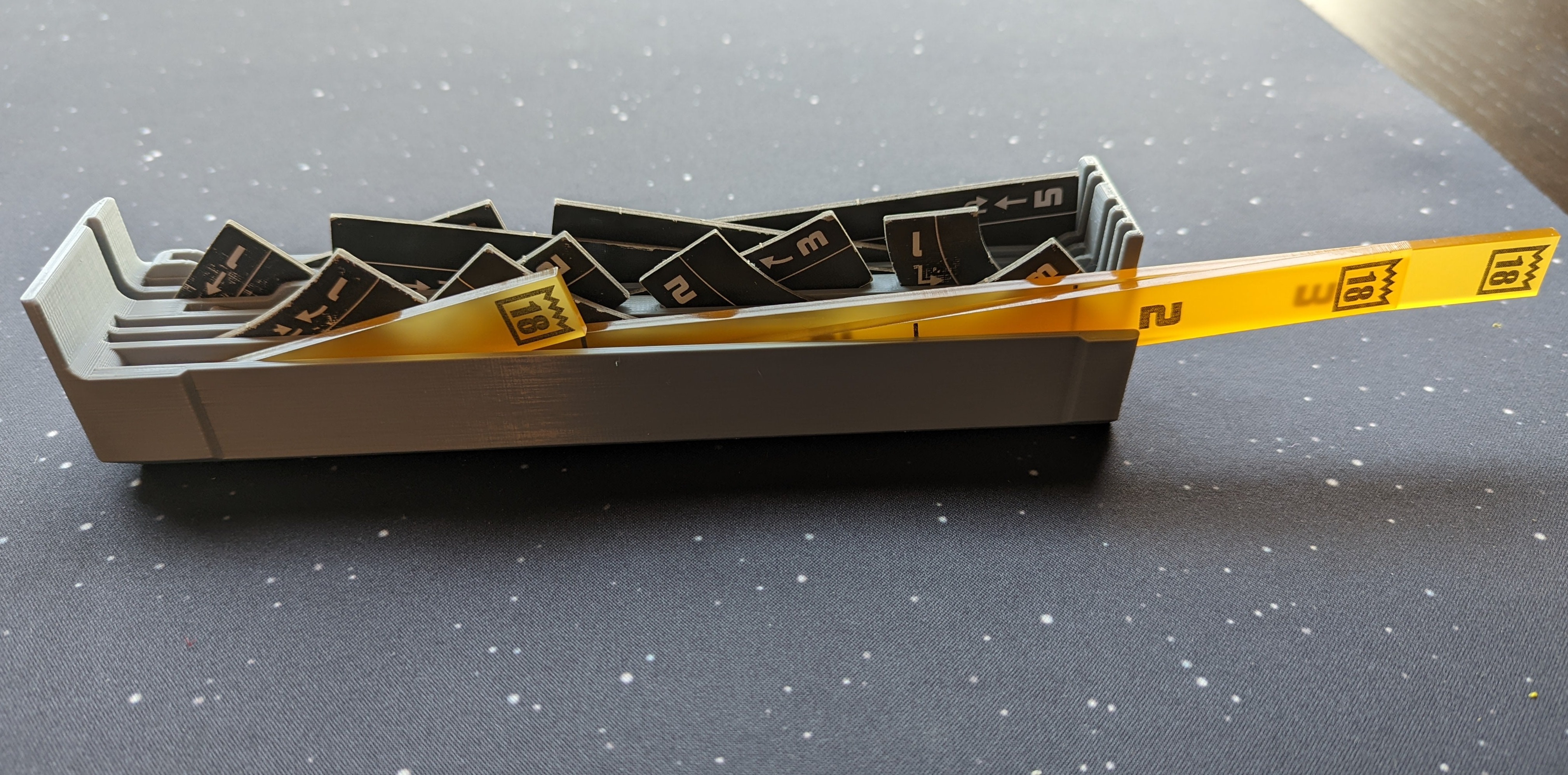 X-Wing Maneuver and Range Template Insert for Plano 3700/3750 Containers