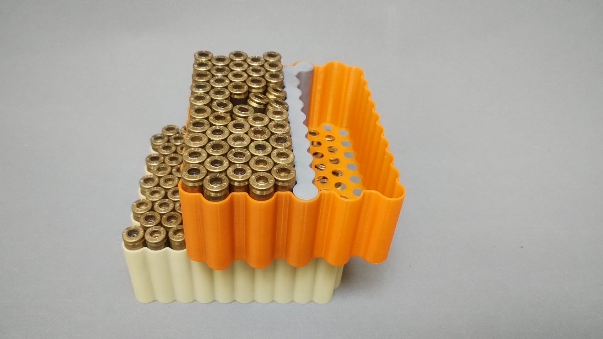 Reloading: empty case storage / sorter / strainer
