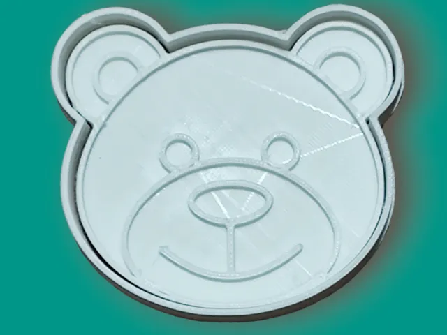 CORTANTE + ESTAMPA DE OSO / BEAR CUTTER + STAMP