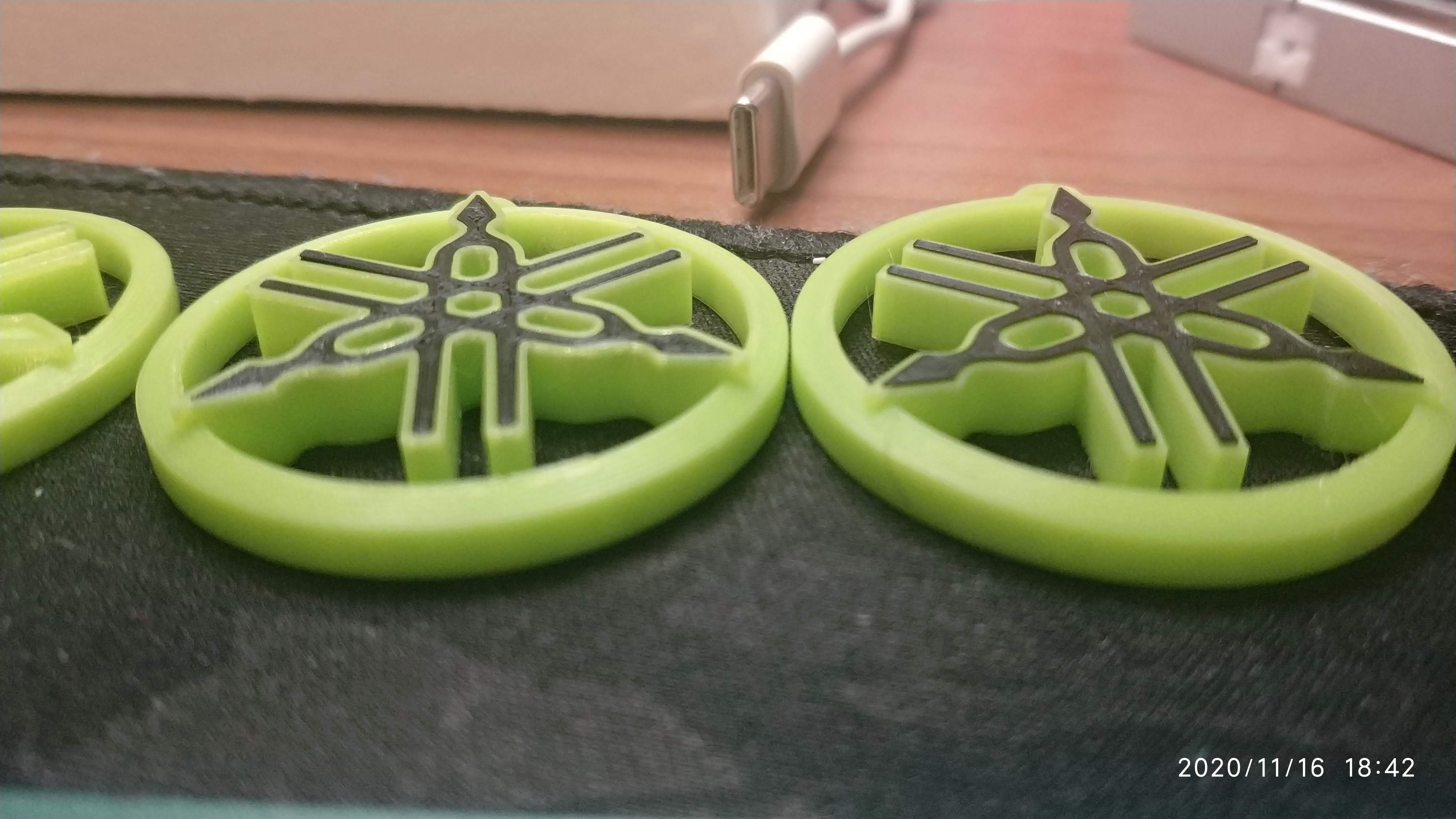 Yamaha Logo Keychain