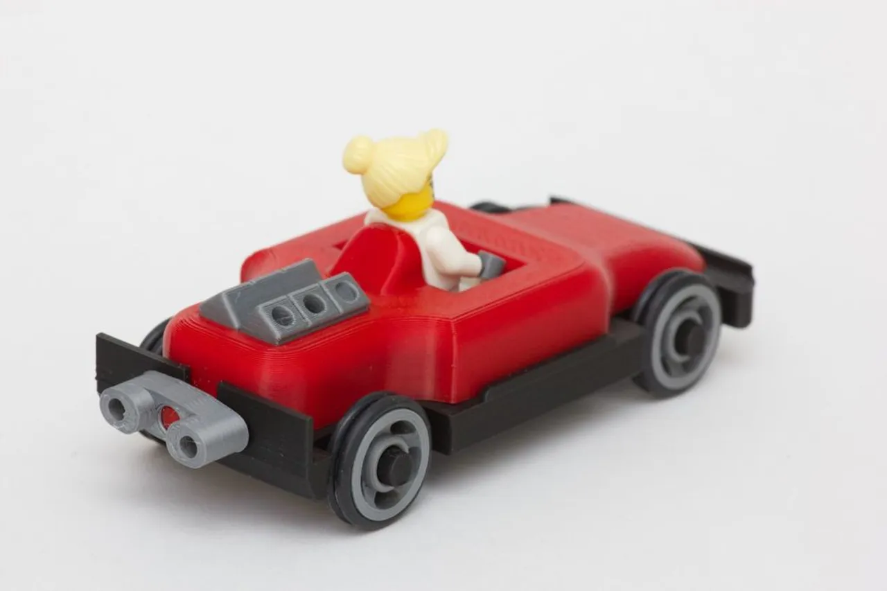 How to make sales a mini lego car