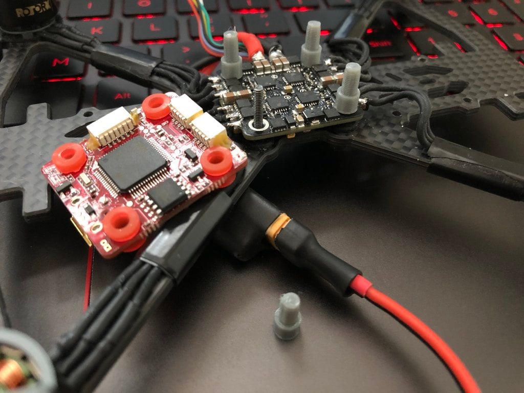M2 Screw M3 Flight Controller & Bottom Plate Adapter(s)