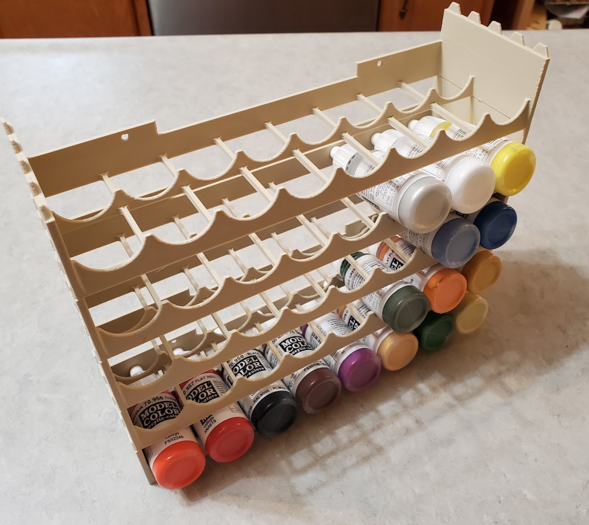 Paint Dropper Rack Stackable von chris.d | Kostenloses STL-Modell ...