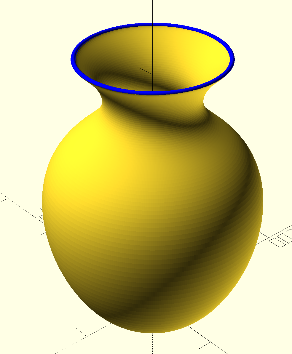 chinoiserie vase using BOSL2/beziers