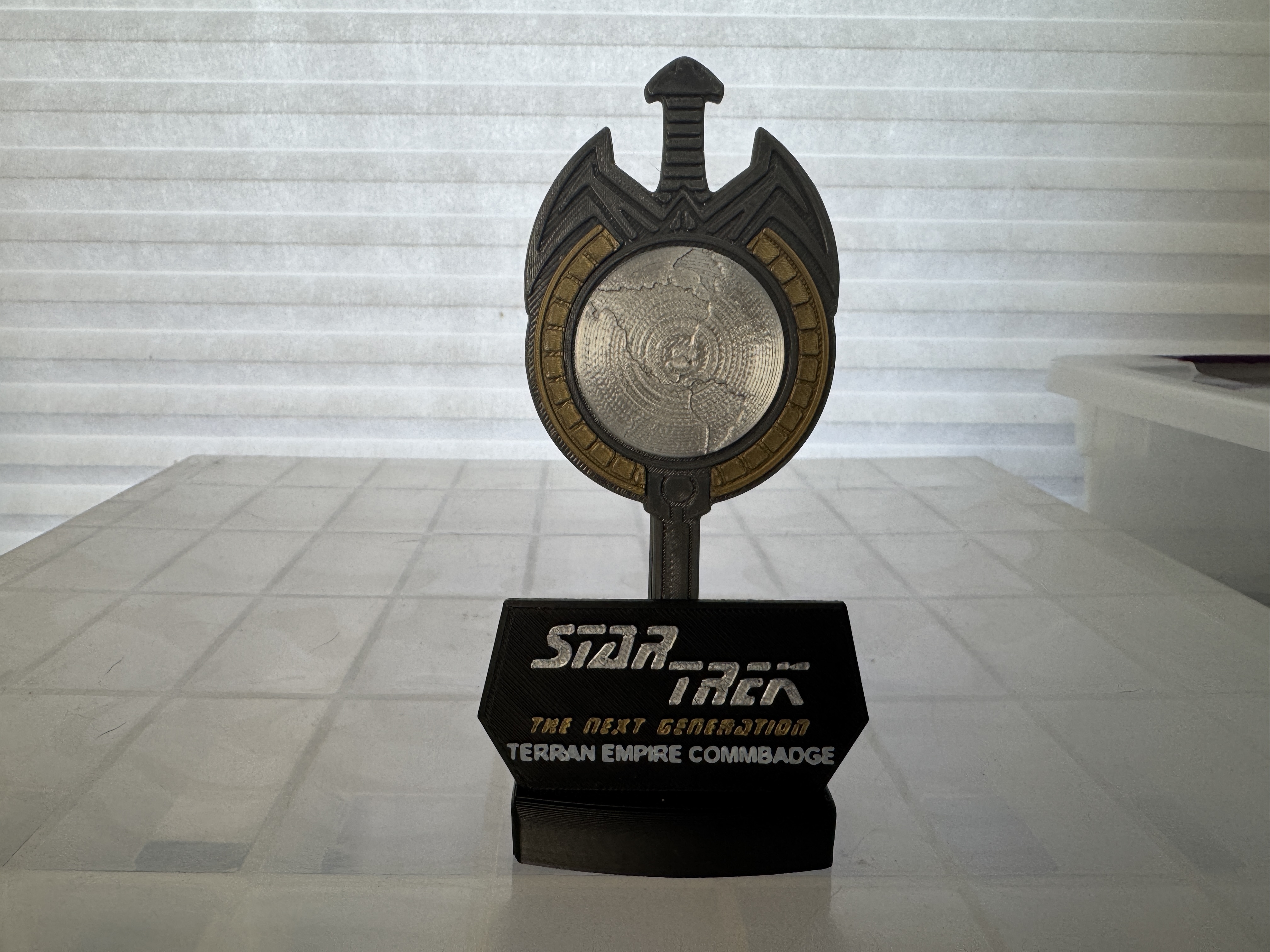 Star Trek: The Next Generation Terran Empire Commbadge