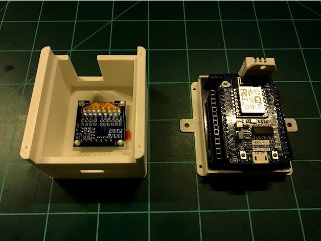 Kube Sensor with OLED (Temperature, Humidity, etc.) — thumbnail 3