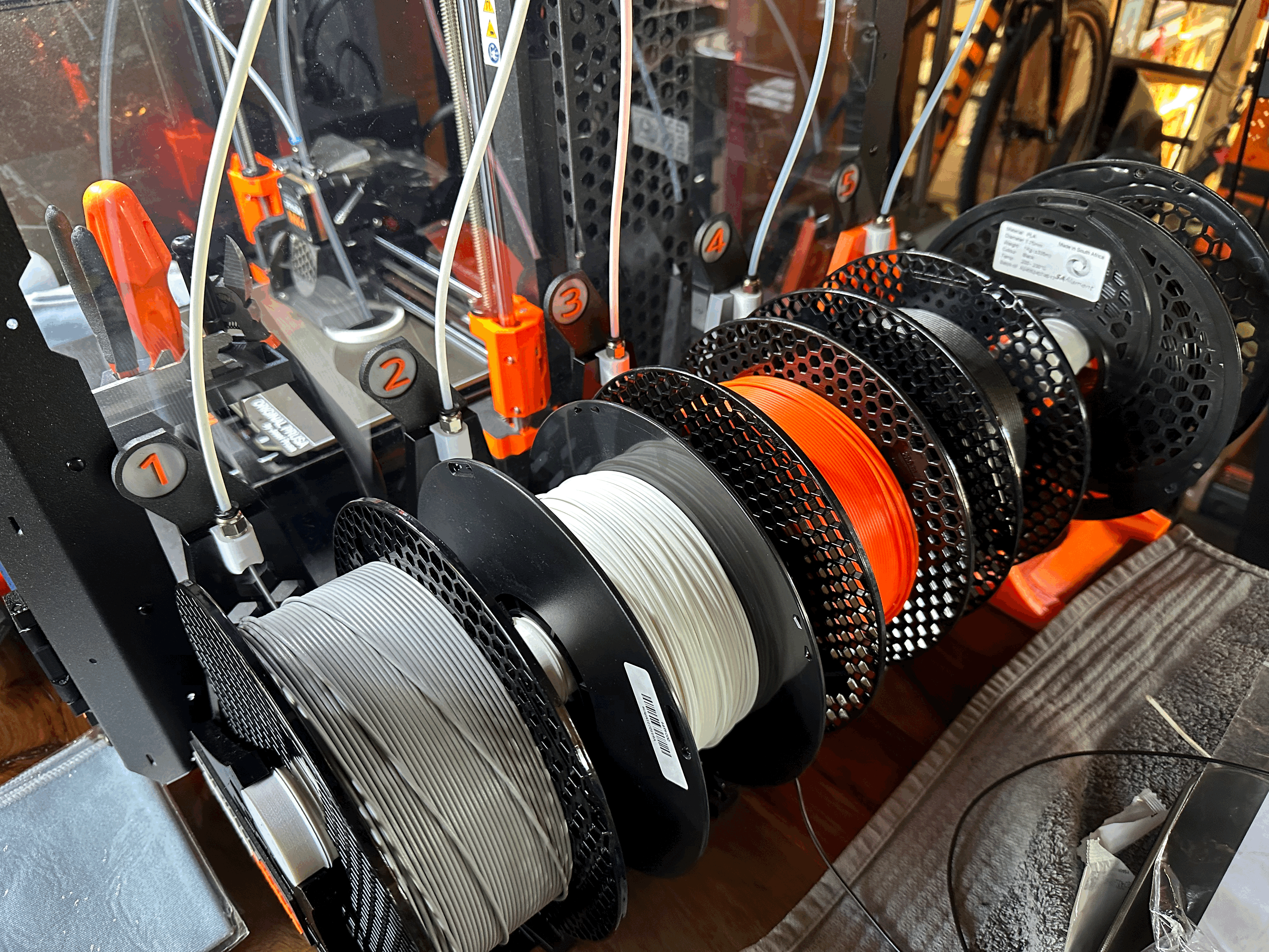 Modular Spool Stand for MMU