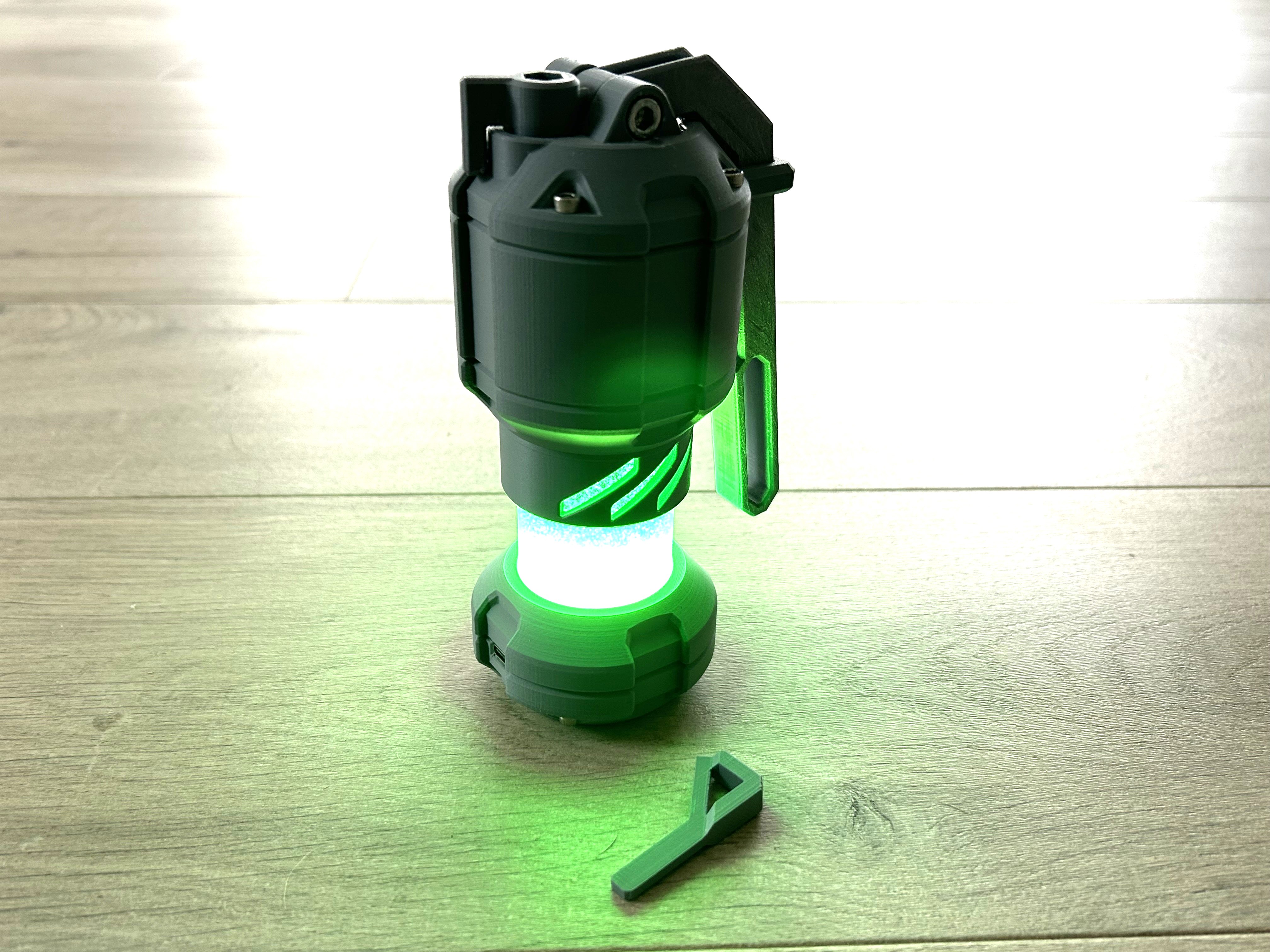 SciFi Grenade - Light Up Functional Prop - Mig86 — miniatura 2