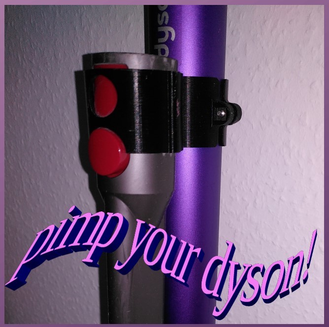 Dyson V8 tube holder (screwable)