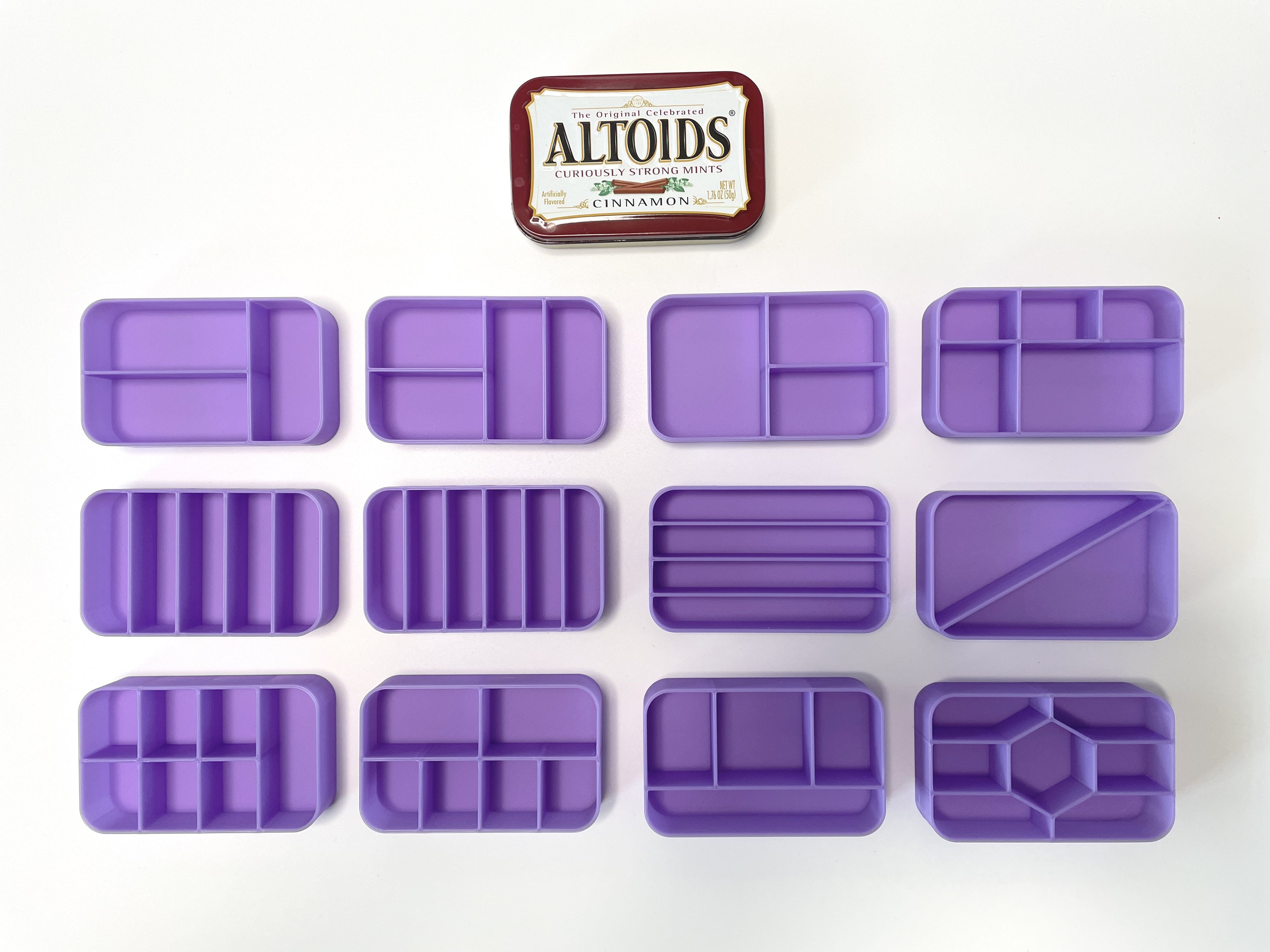 Altoids Tin Inserts 2 3D model thumbnail