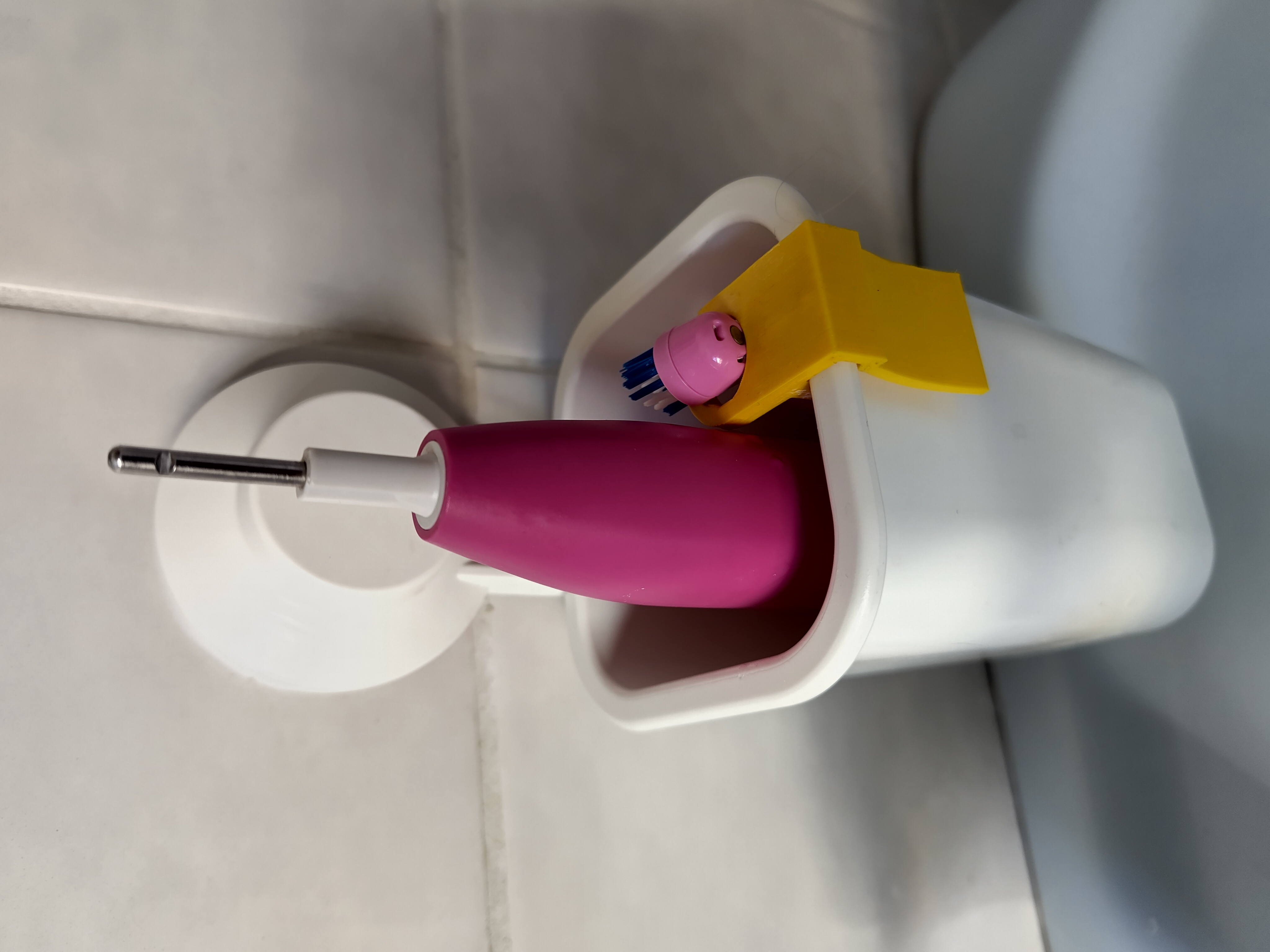 IKEA Tisken toothbrush head holder by Zhenech Download free STL model