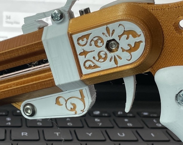 DDD Crossbow Pistol Decoration Split