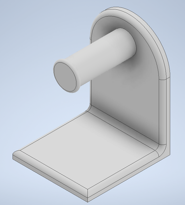 Filament spool holder, Držiak kotuľky filamentu
