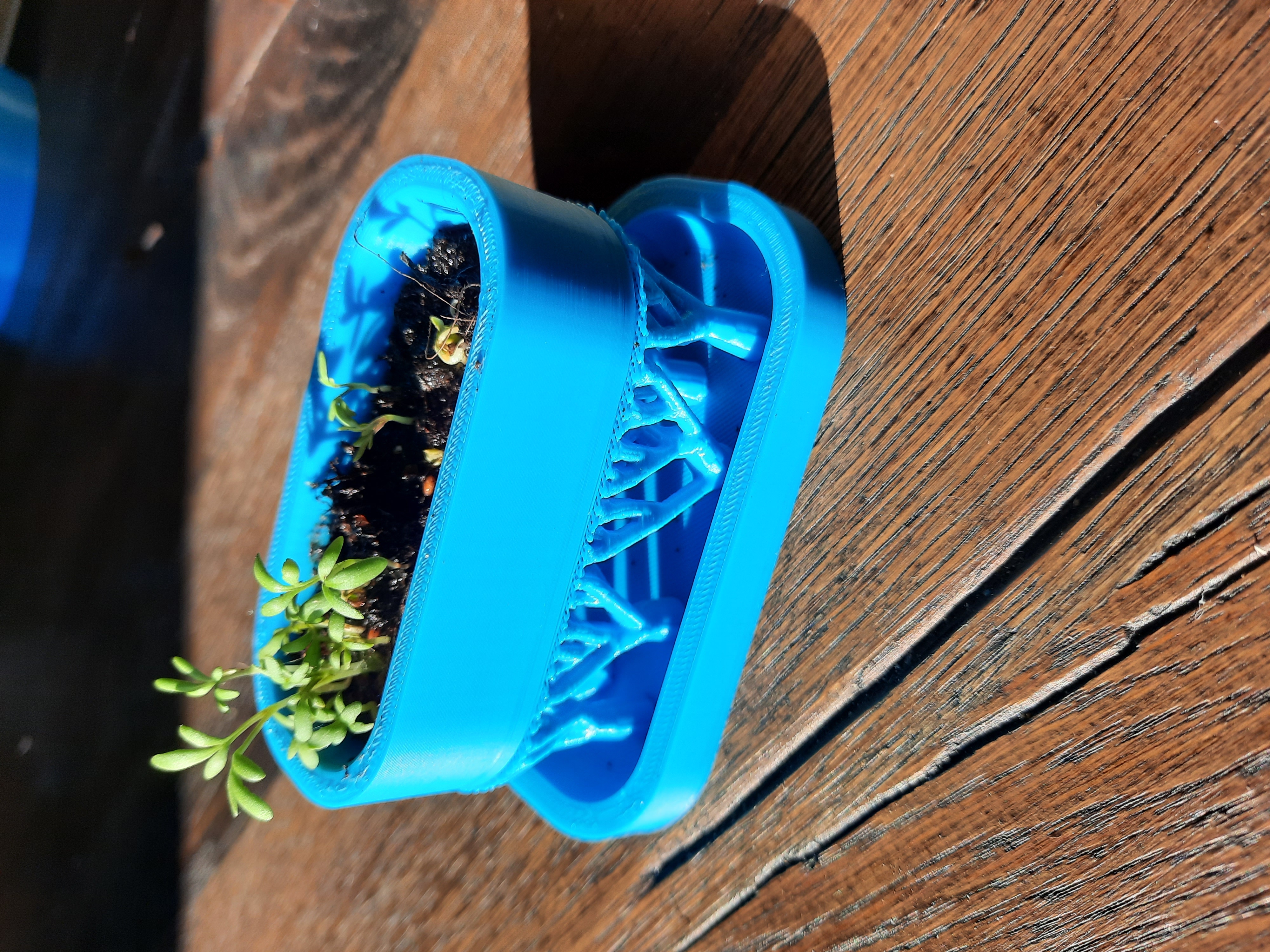 tree support planter by cool 3d prints | Download free STL model ...