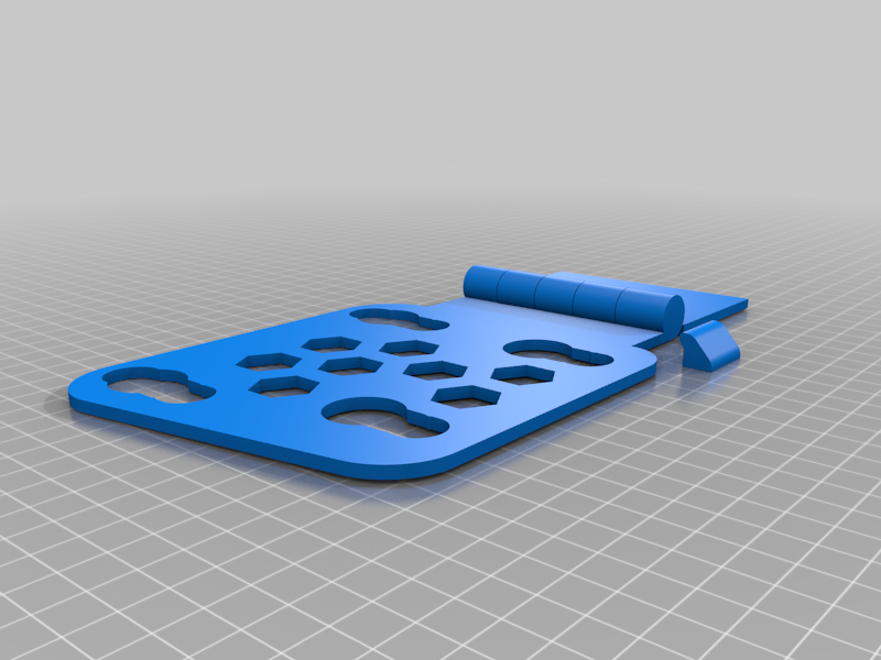 Hinge and Standoffs for Raspberry Touchscreen Case RPI 4B — miniatura 10