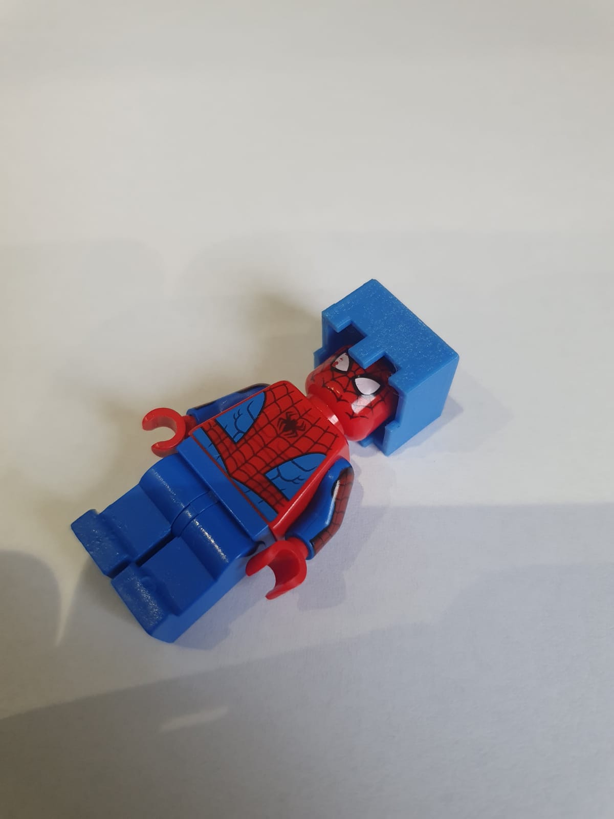 Minecraft LEGO reduction to square helmet
