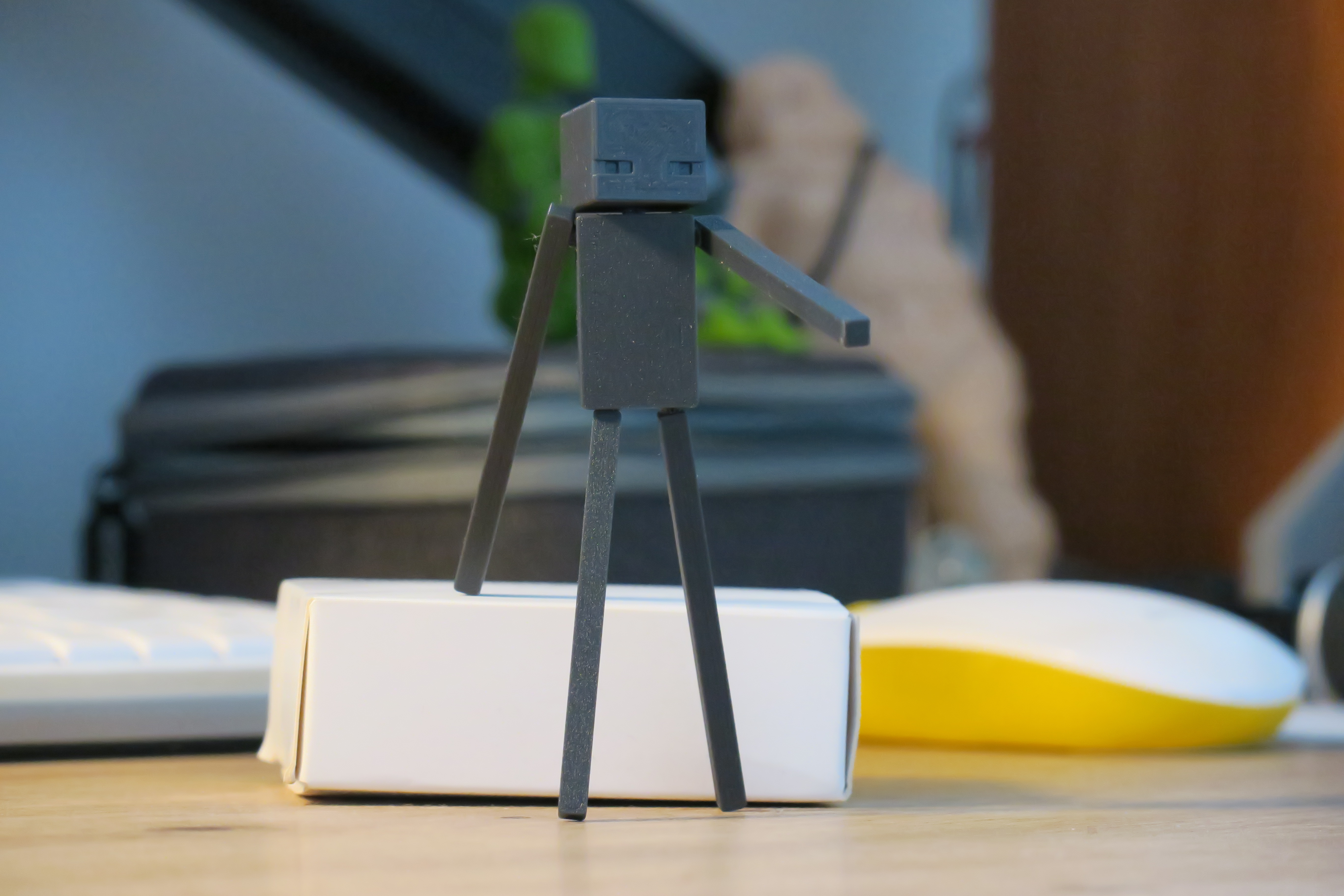 Miniatura 2 do modelo 3D Minecraft Enderman, articulated