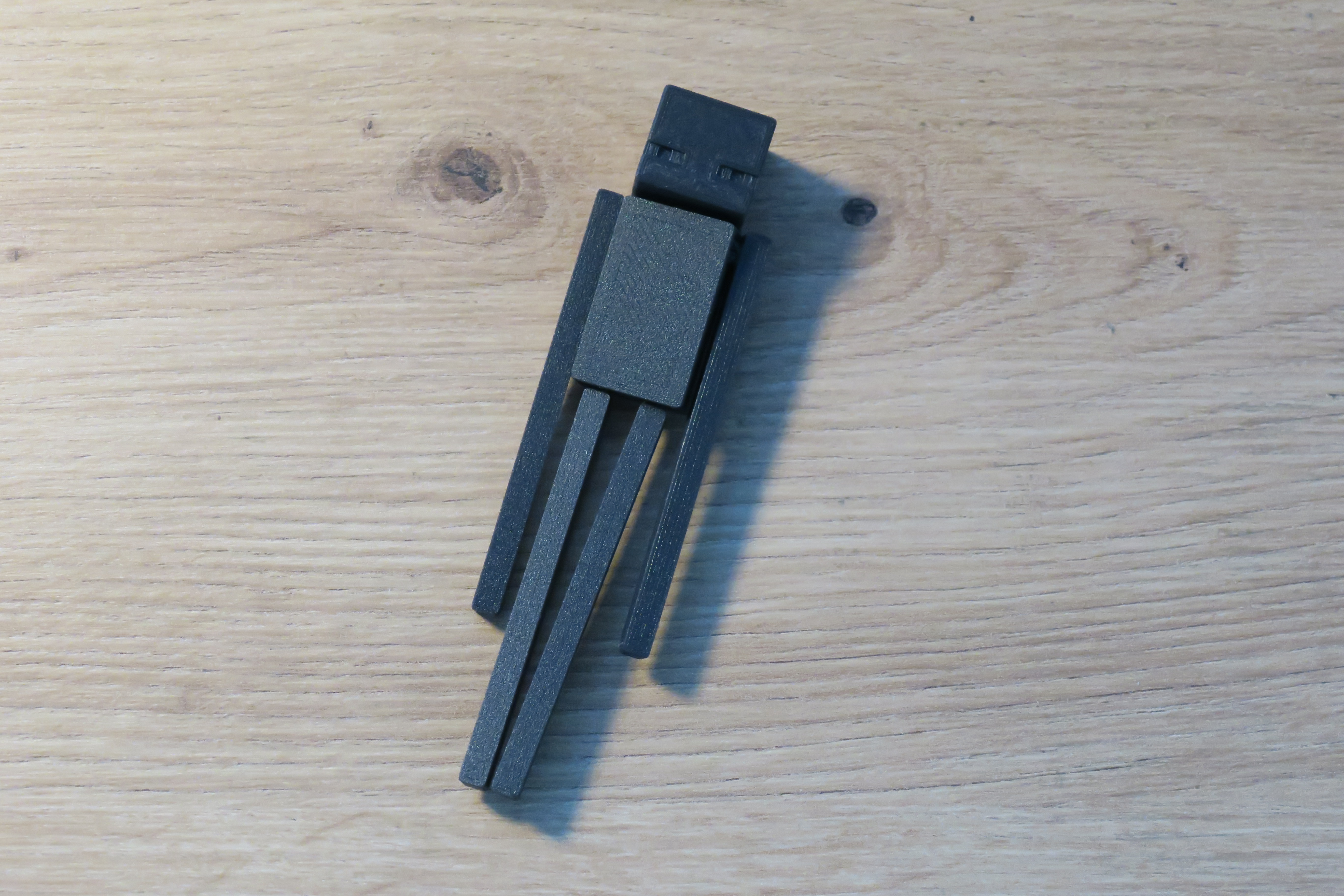 Miniatura 3 do modelo 3D Minecraft Enderman, articulated