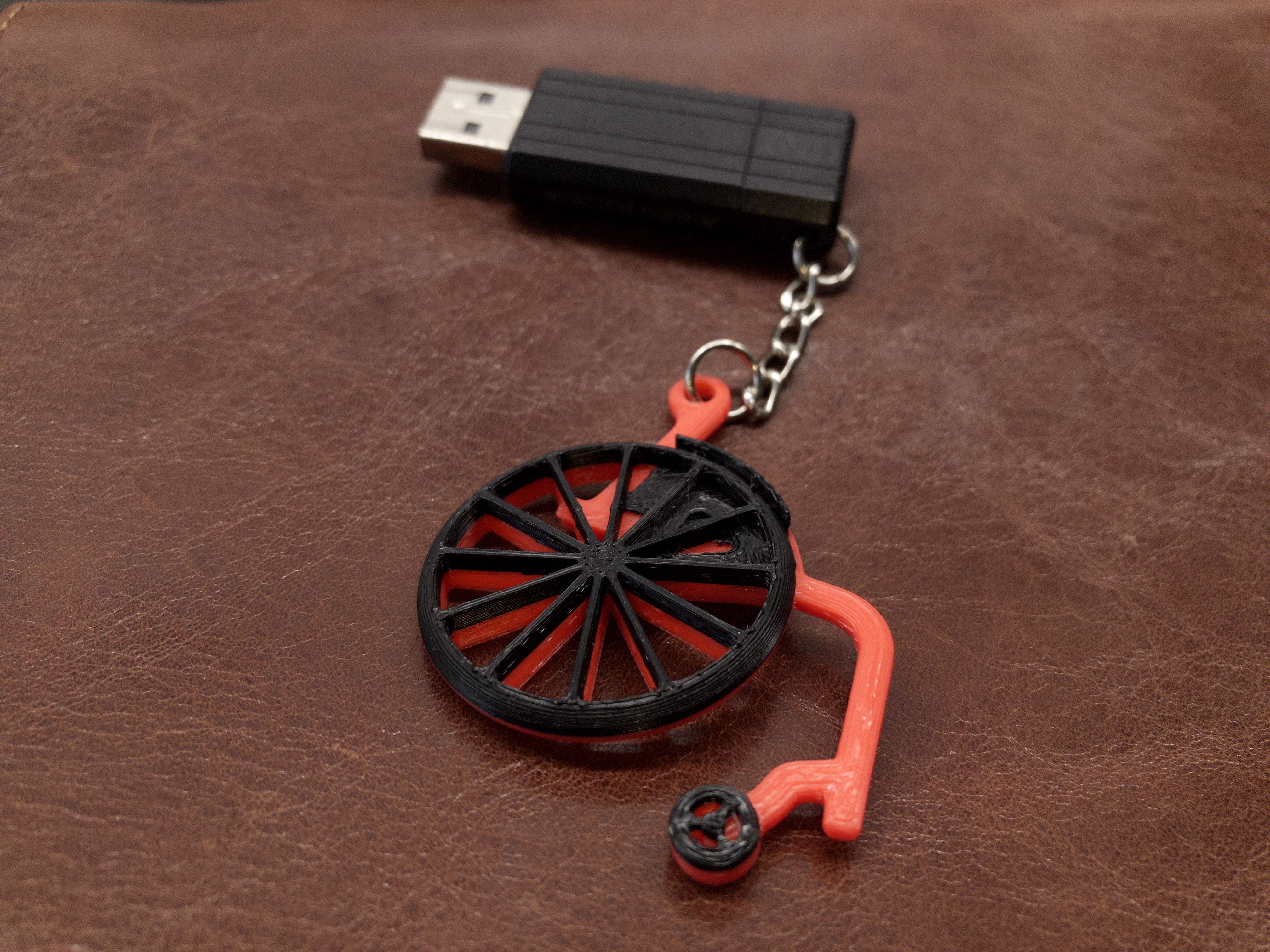Wheelchair keychain