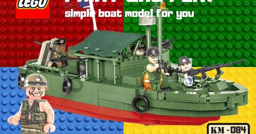 LEGO Patrol Boat - Print and play by Mgr. Pavel Krist | Download free ...