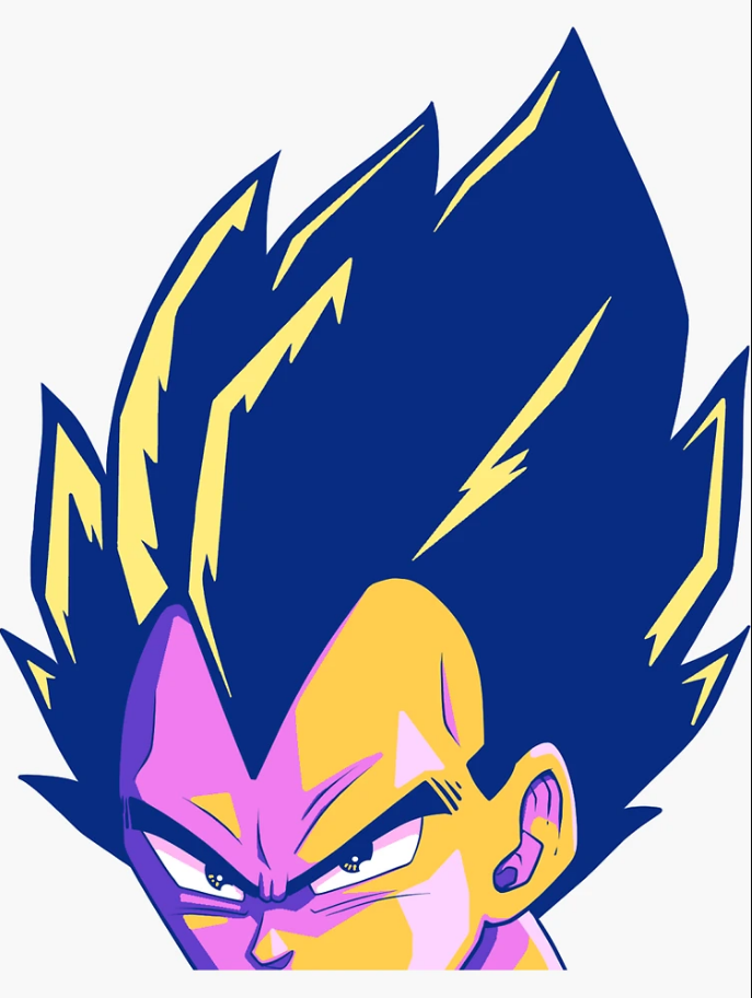 Vegeta Sticker — miniatura 2