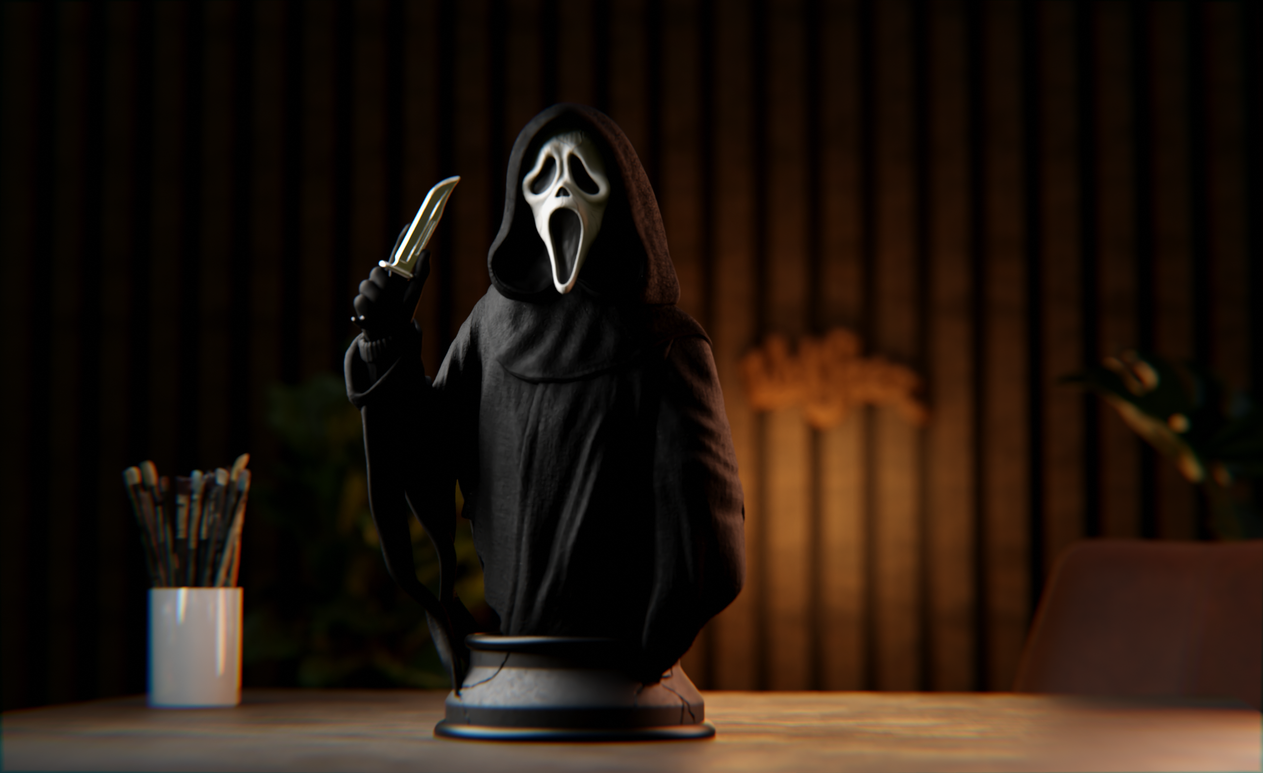 Ghostface bust by Wekster | Download free STL model | Printables.com