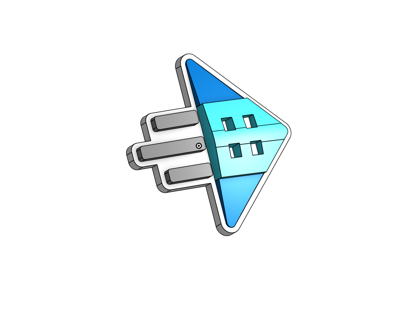 Pin 3D - Microsoft Kusto — miniatura 3