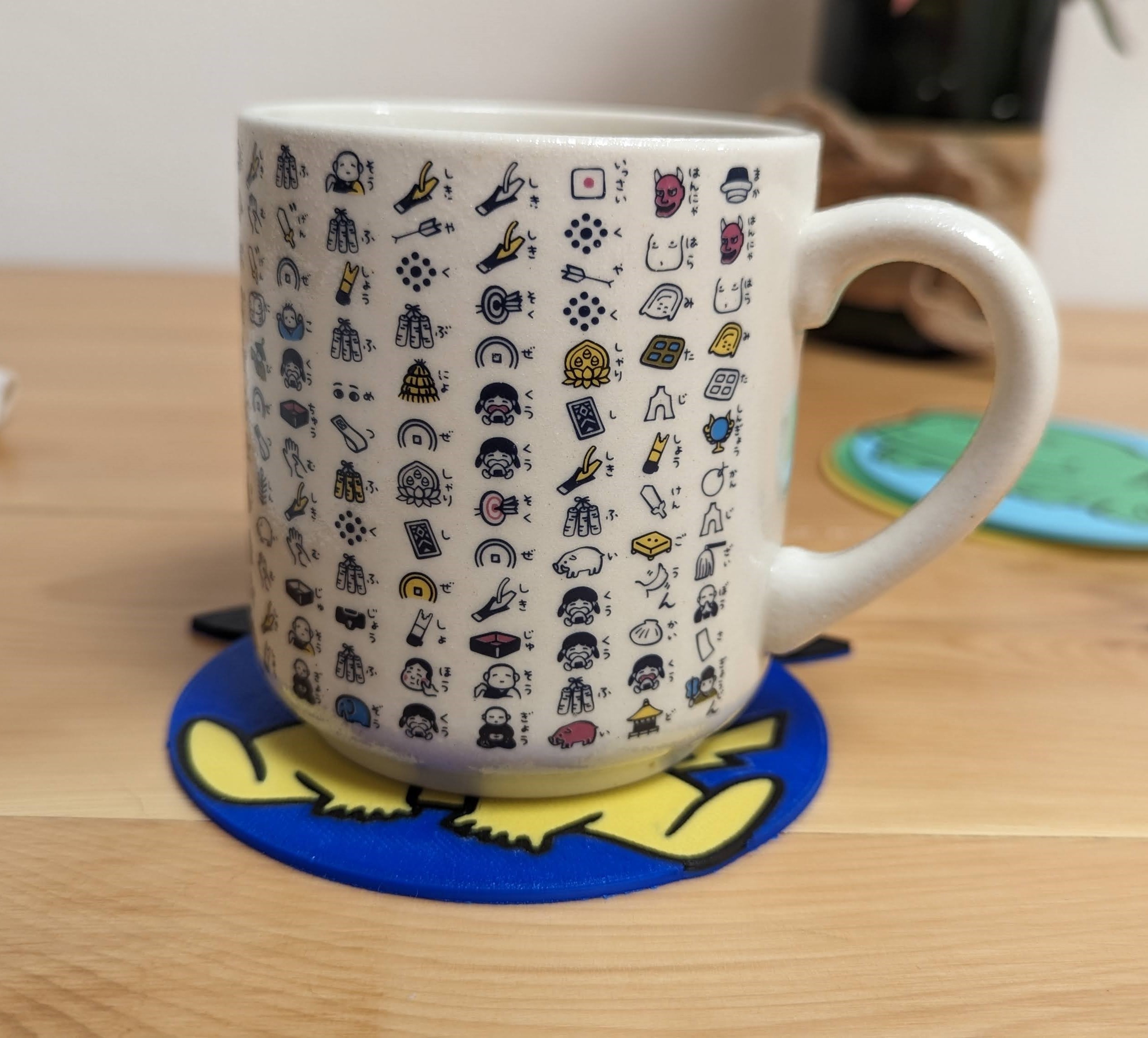 Miniatura 4 do modelo 3D Derpemon Derpichu drink Coaster - pokemon inspired