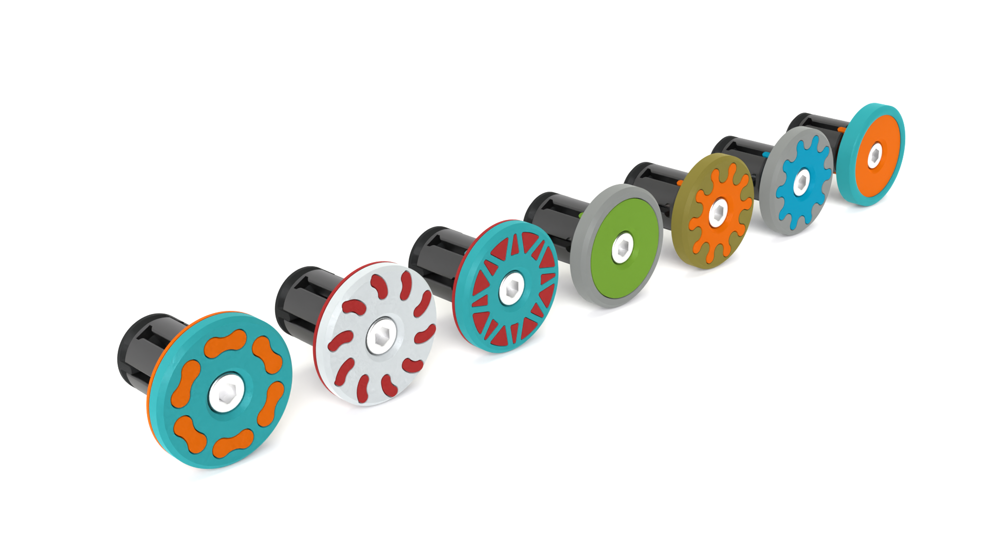 Handlebar Plugs Dual Color/Material
