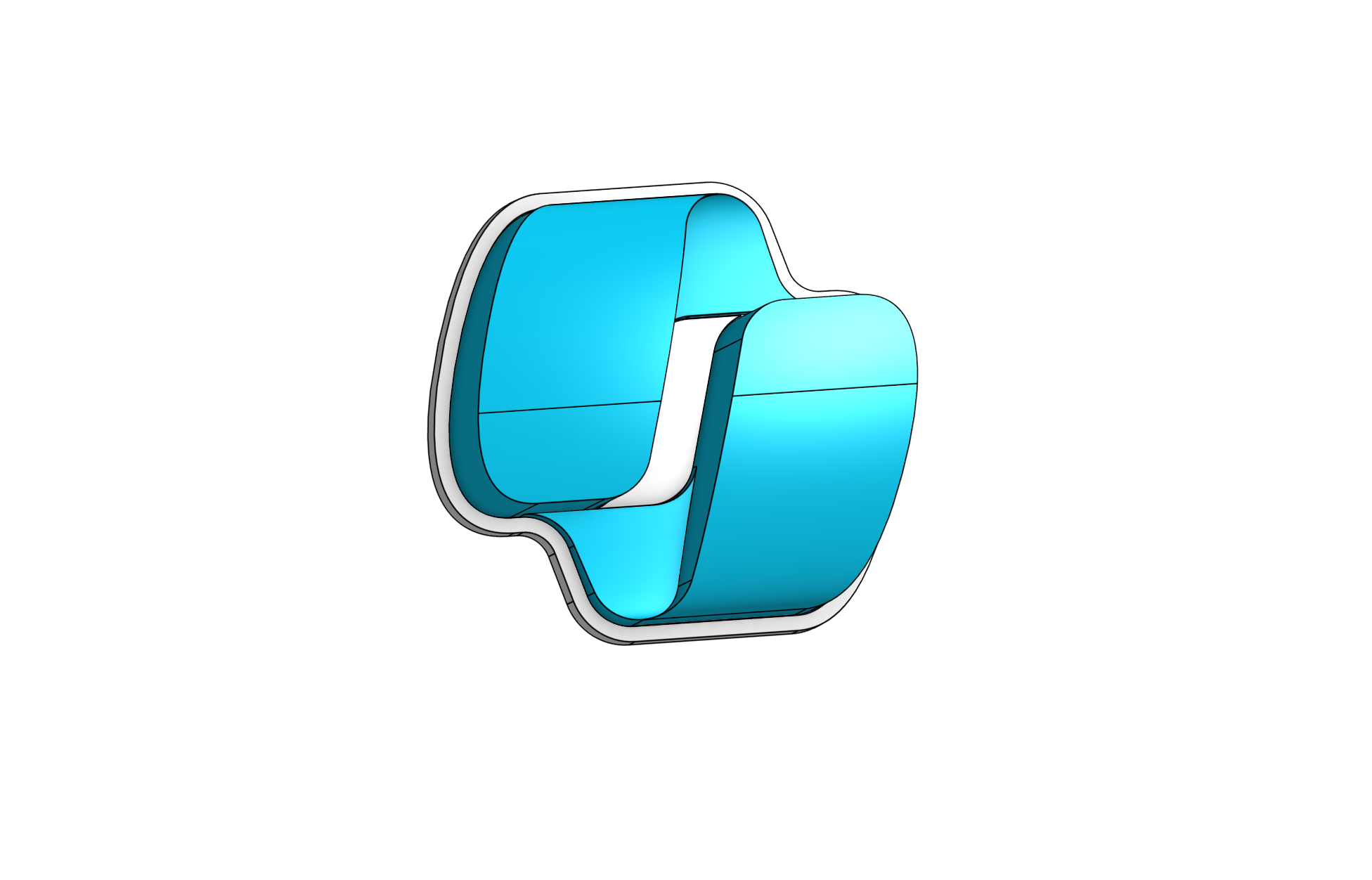 Pin 3D - Microsoft Copilot — miniatura 3