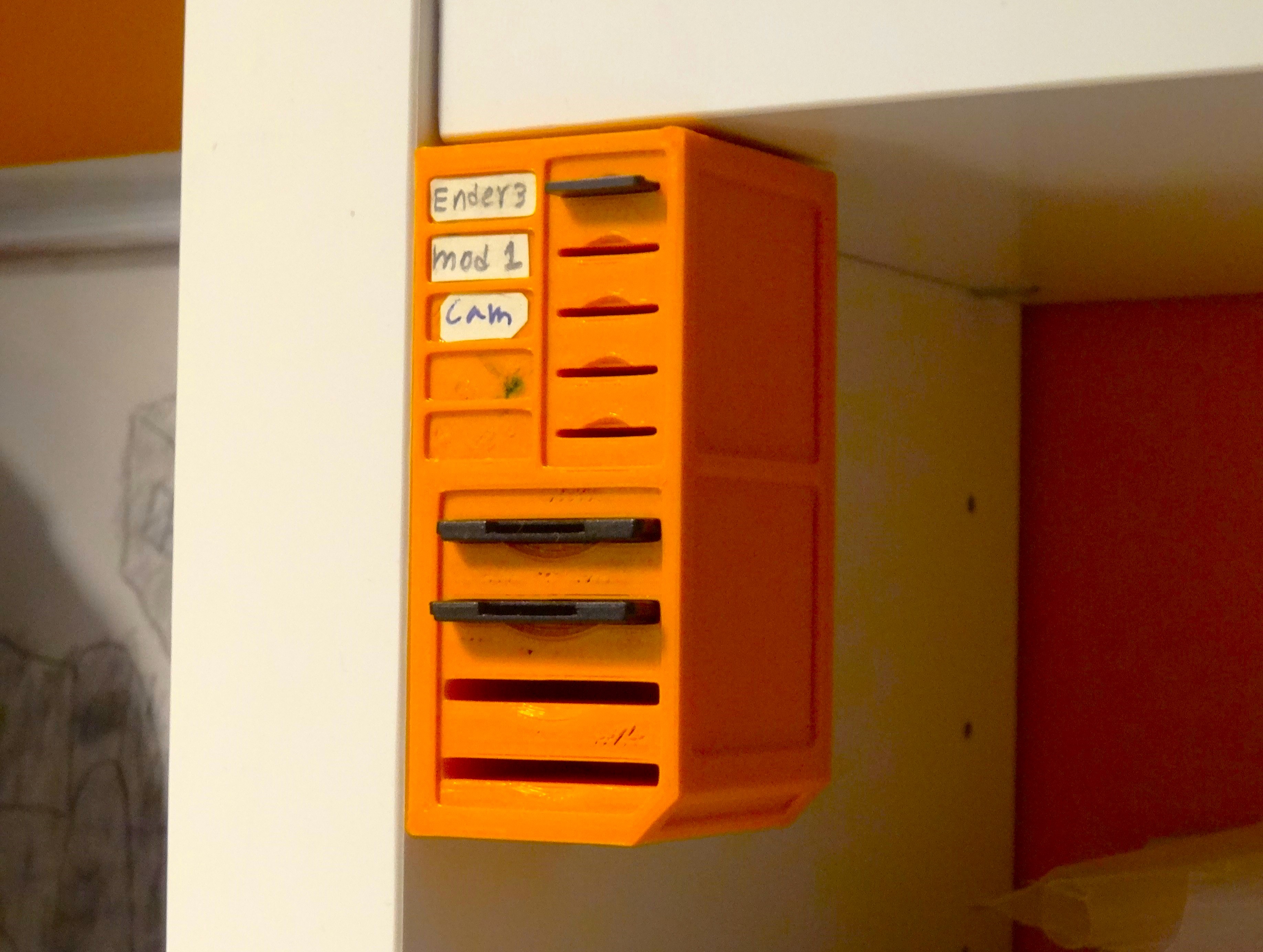 microSD-card organizer for IKEA MICKE