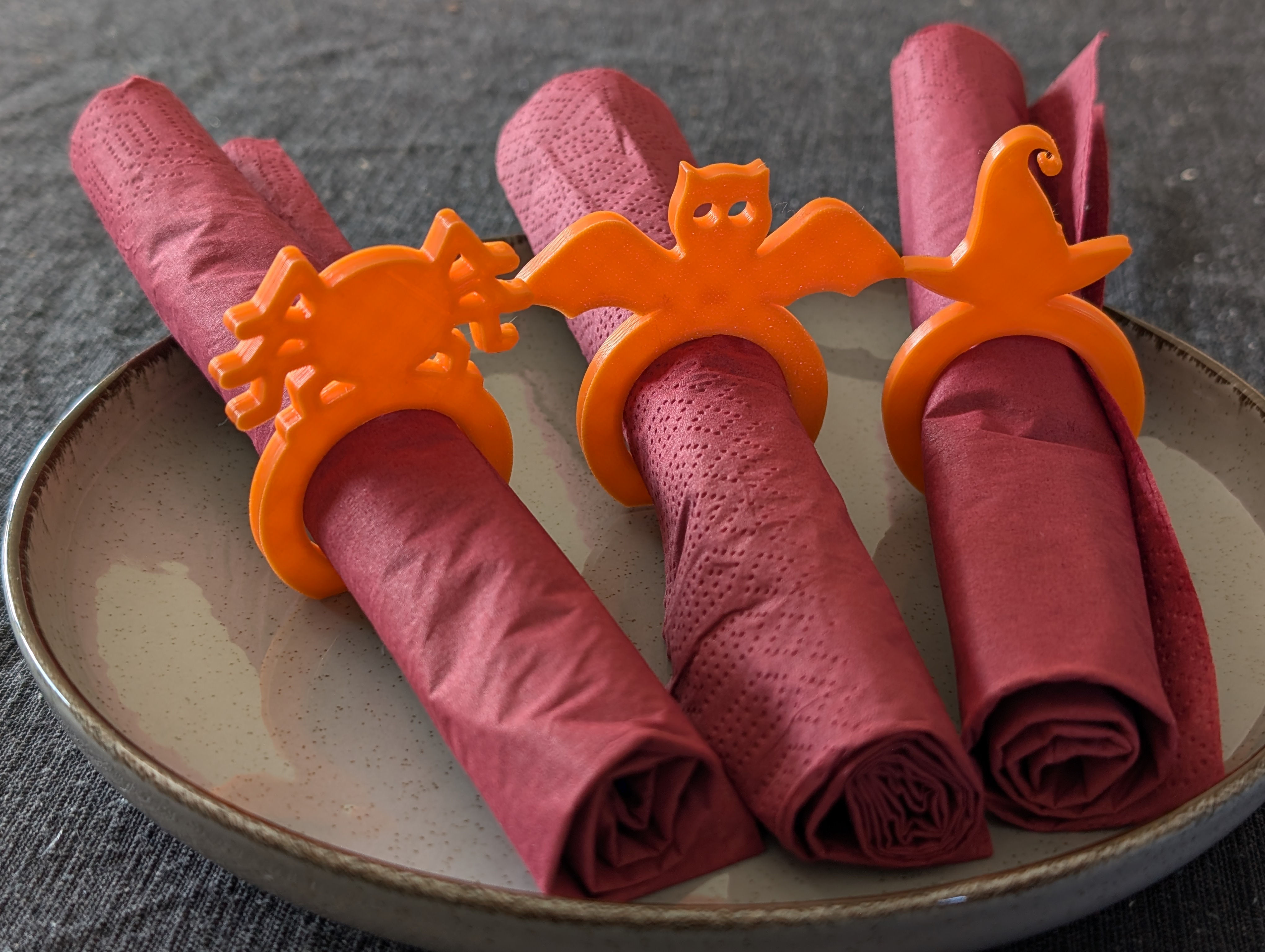 Halloween Decoration Napkin Rings