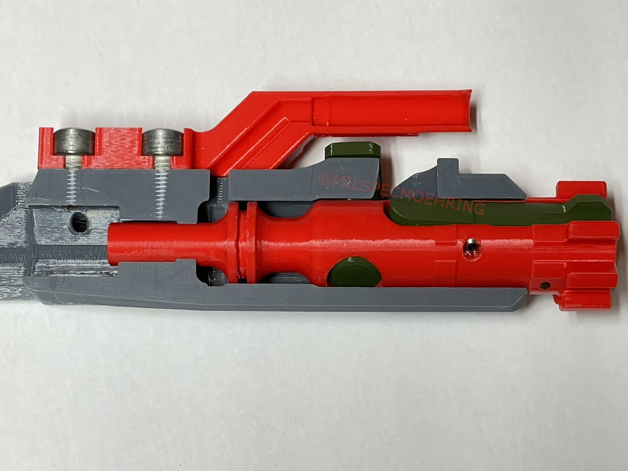 Cut Away AR15 Bolt Carrier Assembly by milspecmoehring Download free