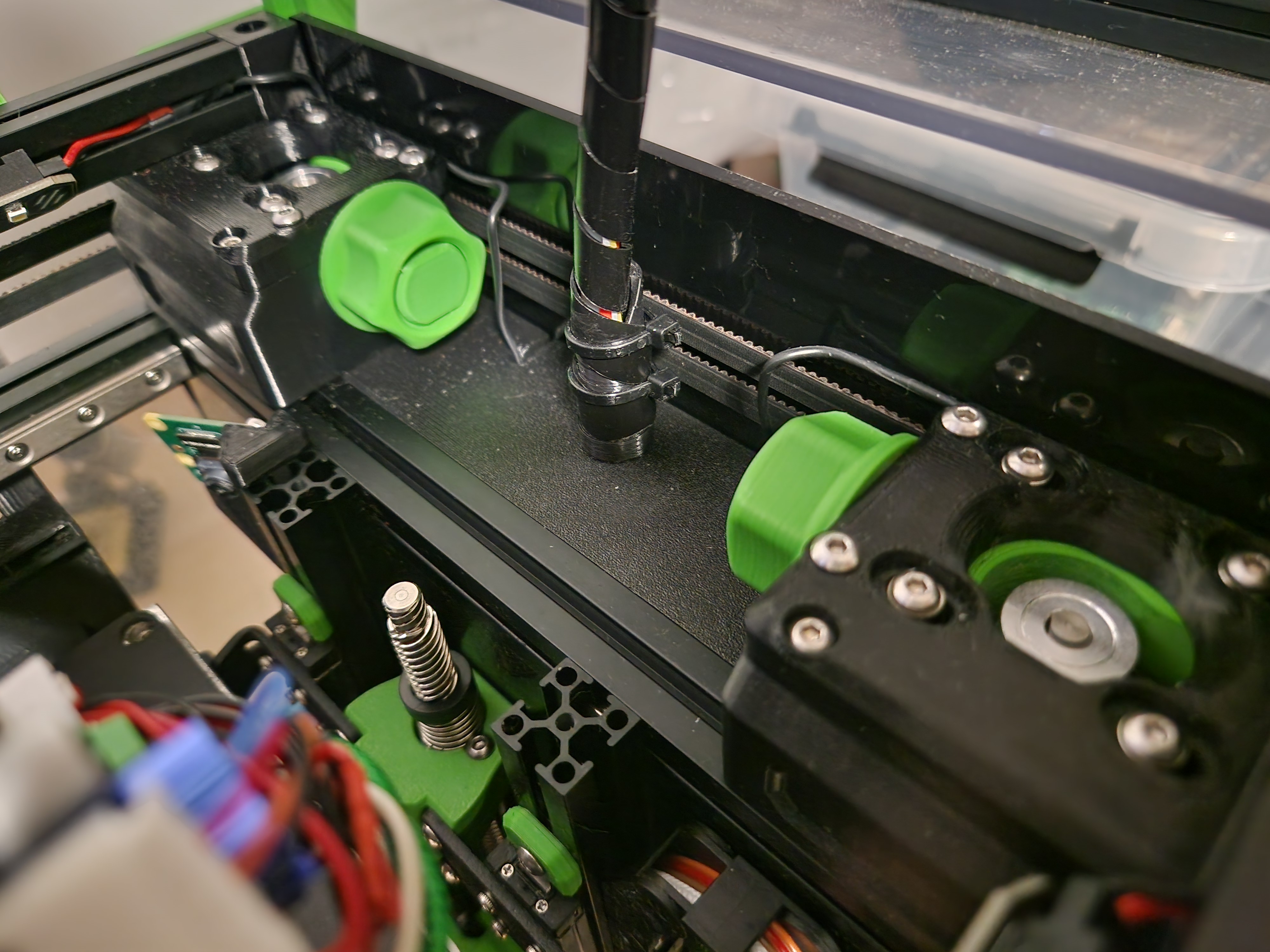 ucan umbilical pcb cover (motor panel) for Voron V0.2 (0 V0 0.2)
