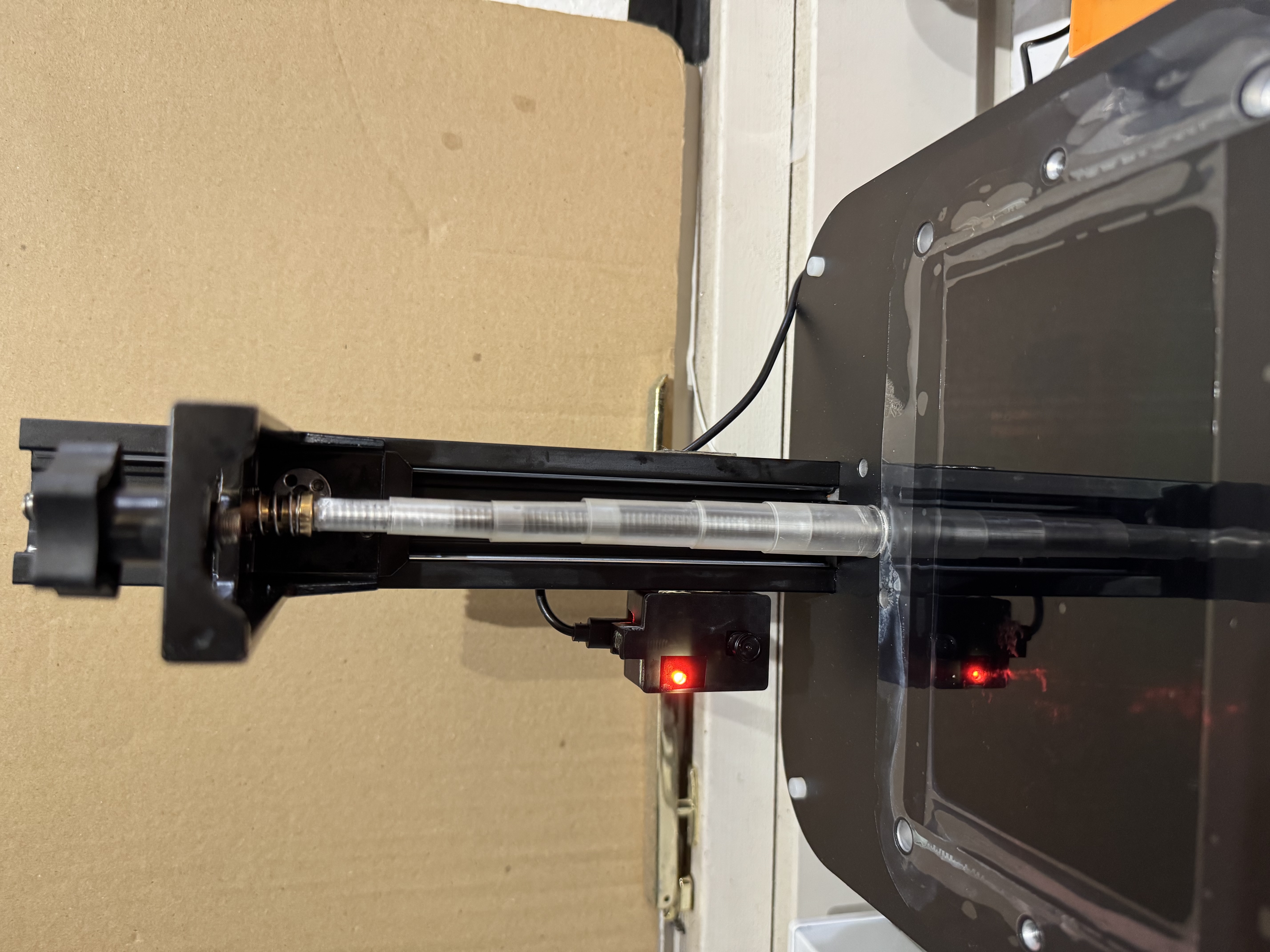 Telescopic X-screw Protector for Resin Printers