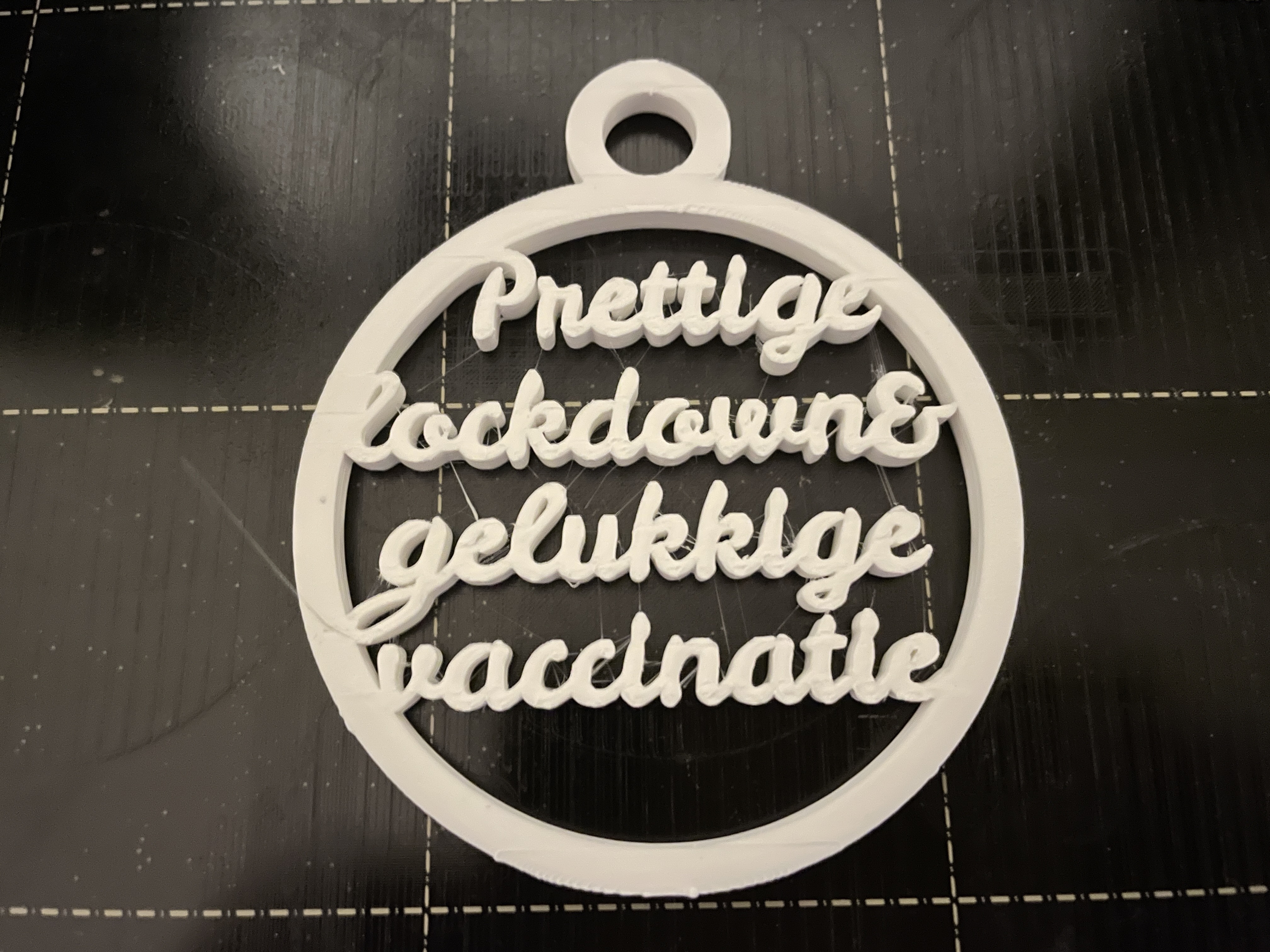 Prettige lockdown en gelukkige vaccinatie